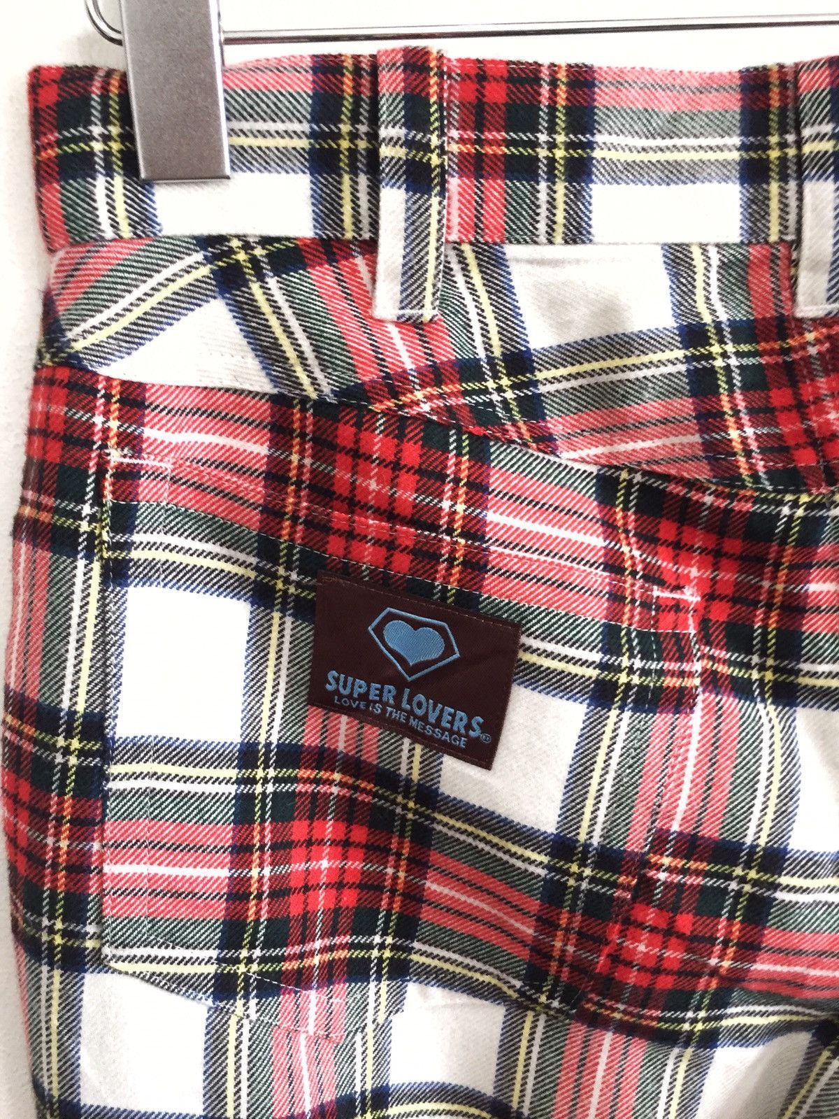 Super Lovers Super Lover 🇯🇵 Bondage Check Tartan Slim Pants Size US 28 / EU 44 - 4 Thumbnail