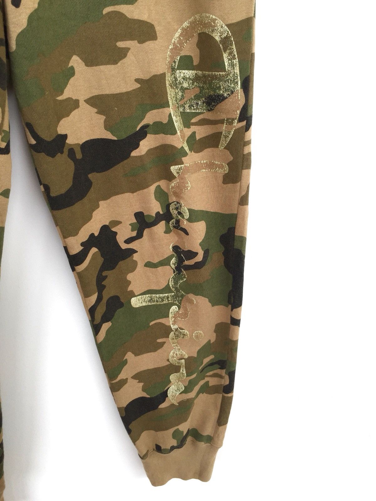 Champion Vtg OG Champion Camo Drawstring Slim Jogger Pants Size US 34 / EU 50 - 4 Thumbnail