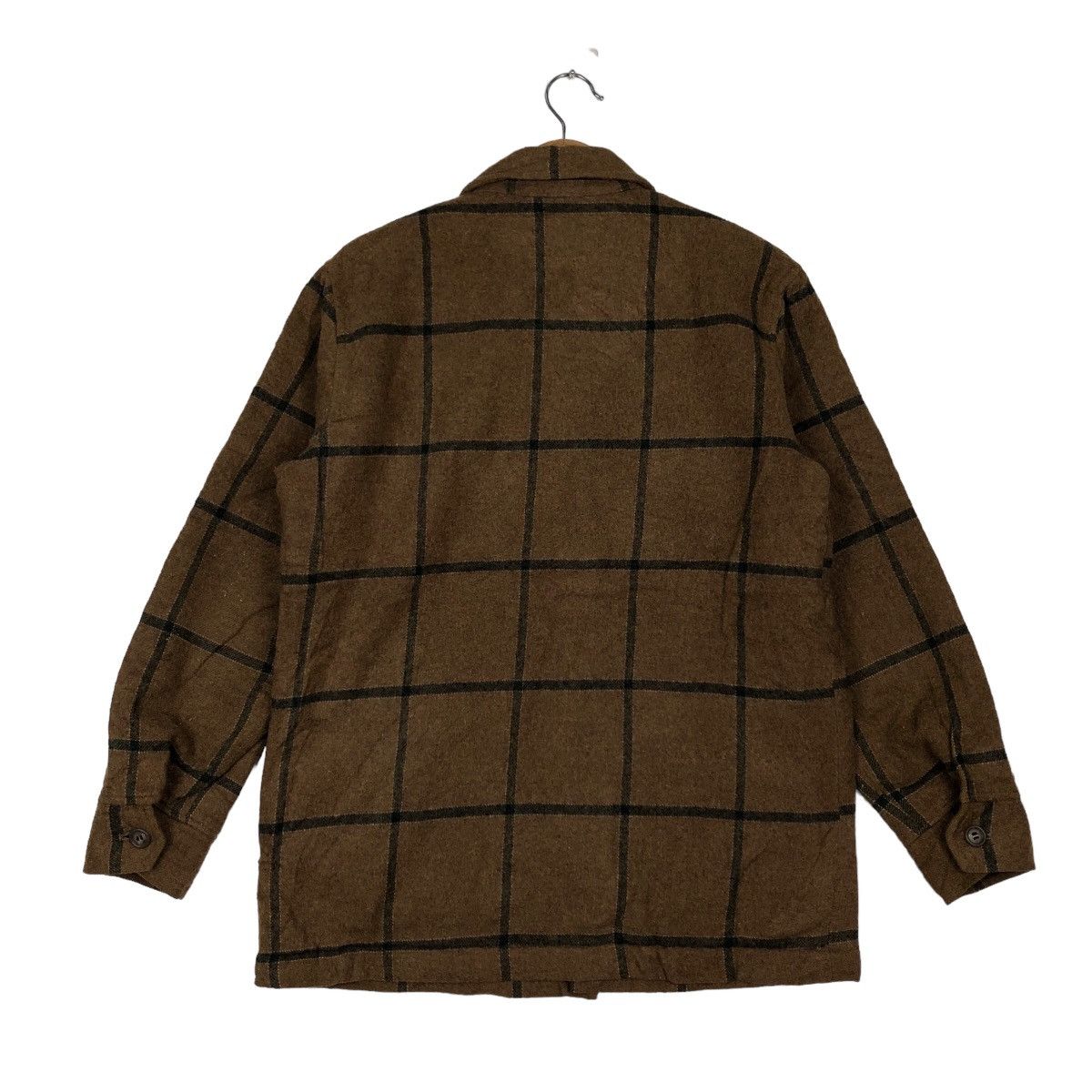 Toyo Enterprises VINTAGE TOYODIAN WOOL CHORE WORK JACKET TARTAN DESIGN JAPAN Size US L / EU 52-54 / 3 - 7 Thumbnail