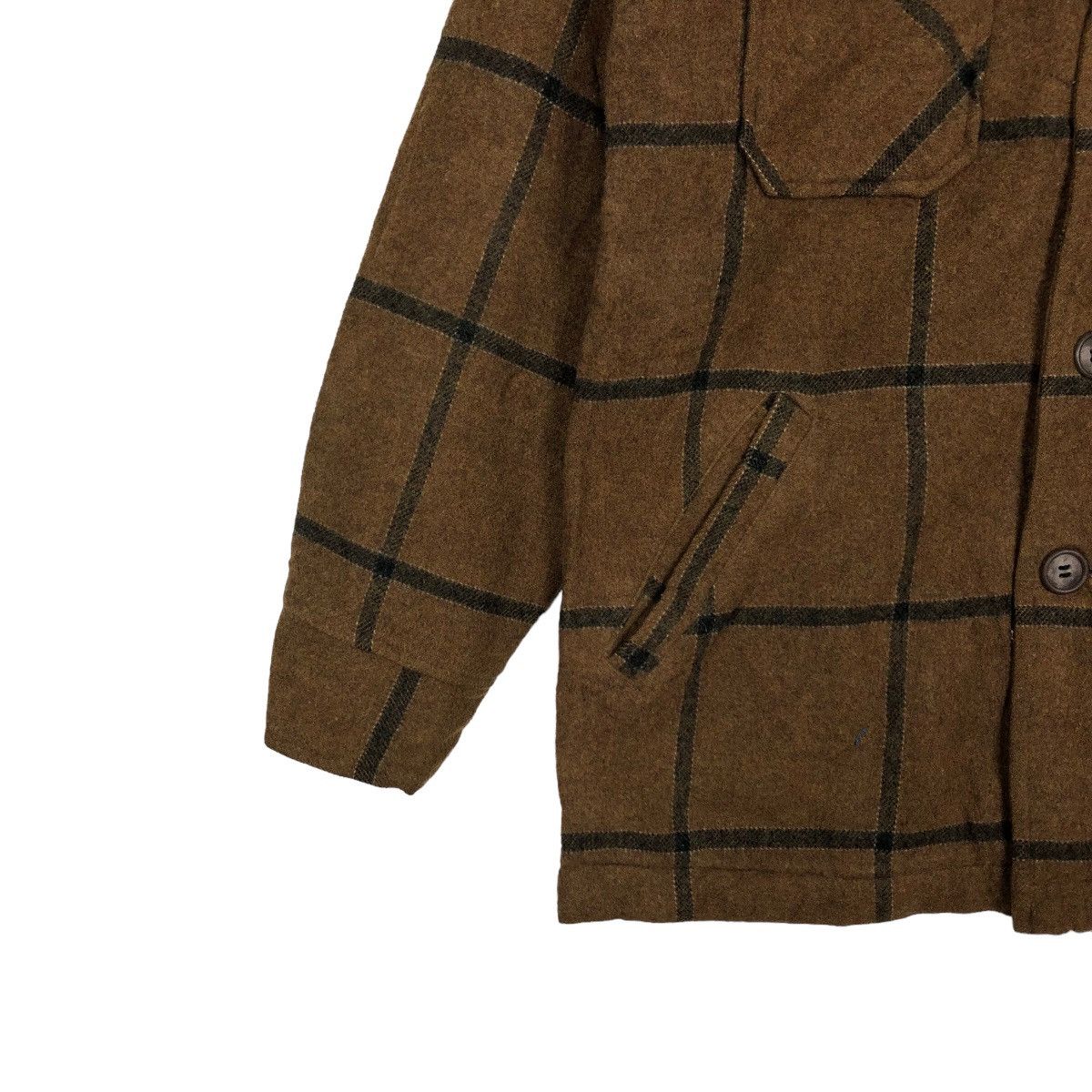 Toyo Enterprises VINTAGE TOYODIAN WOOL CHORE WORK JACKET TARTAN DESIGN JAPAN Size US L / EU 52-54 / 3 - 3 Thumbnail