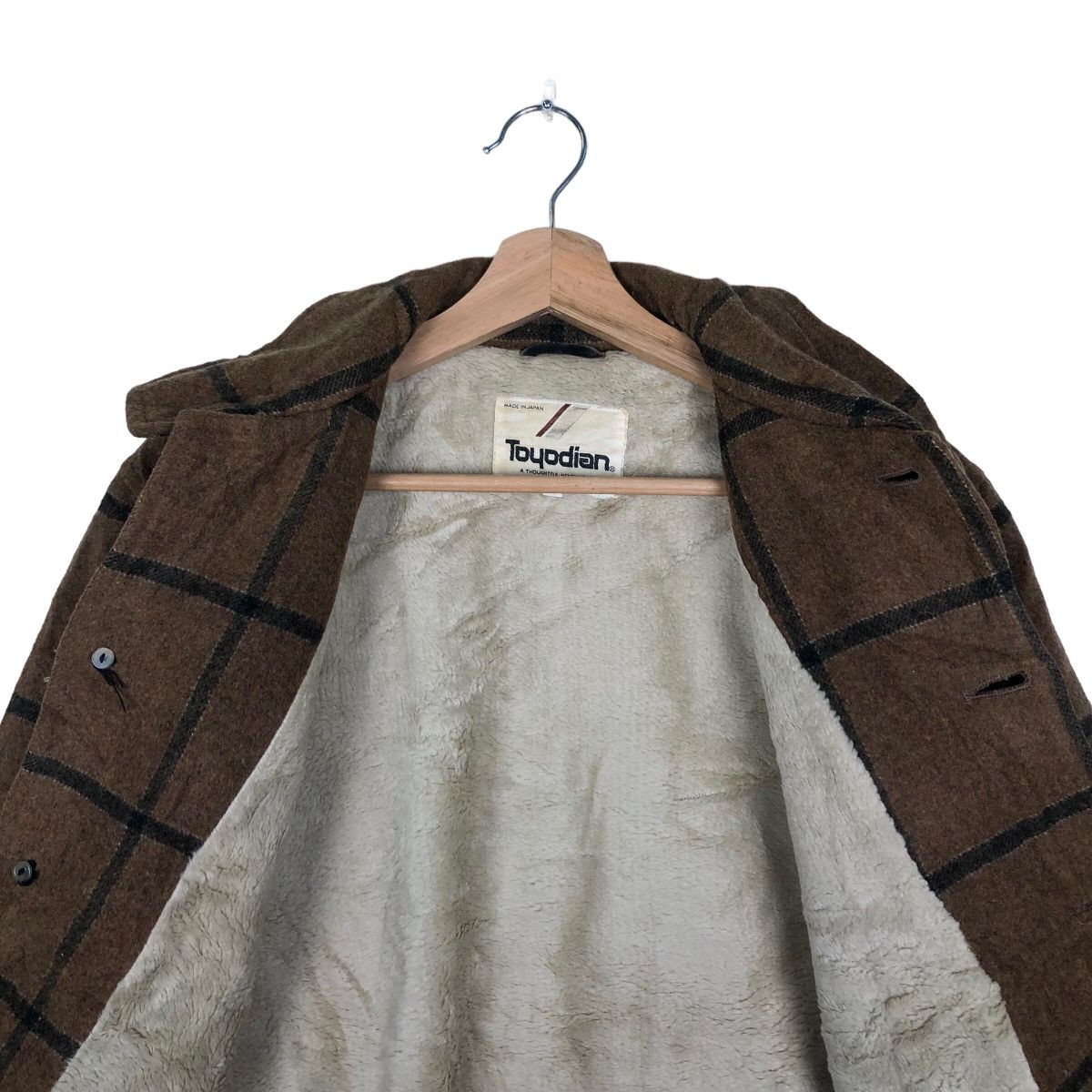 Toyo Enterprises VINTAGE TOYODIAN WOOL CHORE WORK JACKET TARTAN DESIGN JAPAN Size US L / EU 52-54 / 3 - 10 Thumbnail
