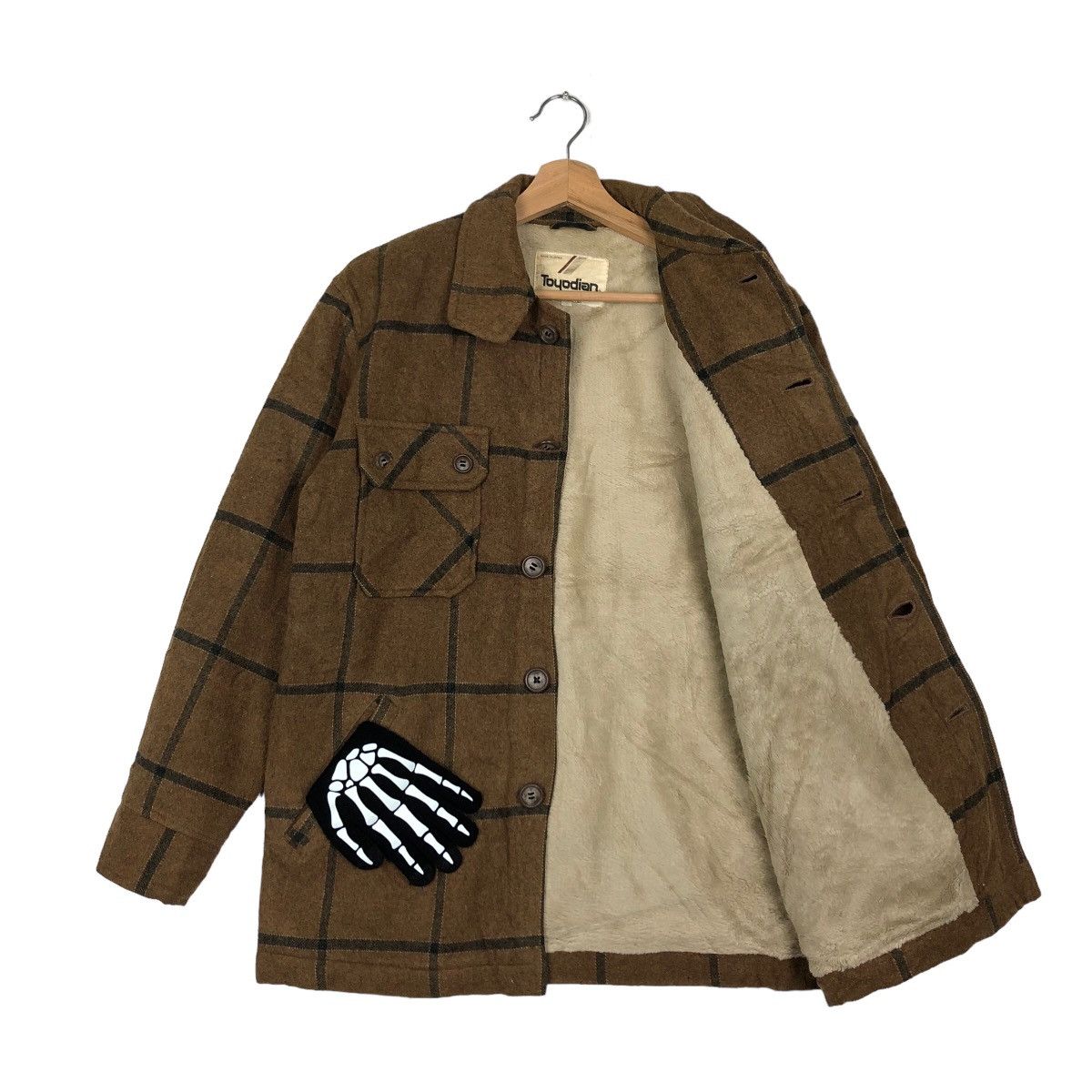 Toyo Enterprises VINTAGE TOYODIAN WOOL CHORE WORK JACKET TARTAN DESIGN JAPAN Size US L / EU 52-54 / 3 - 8 Thumbnail