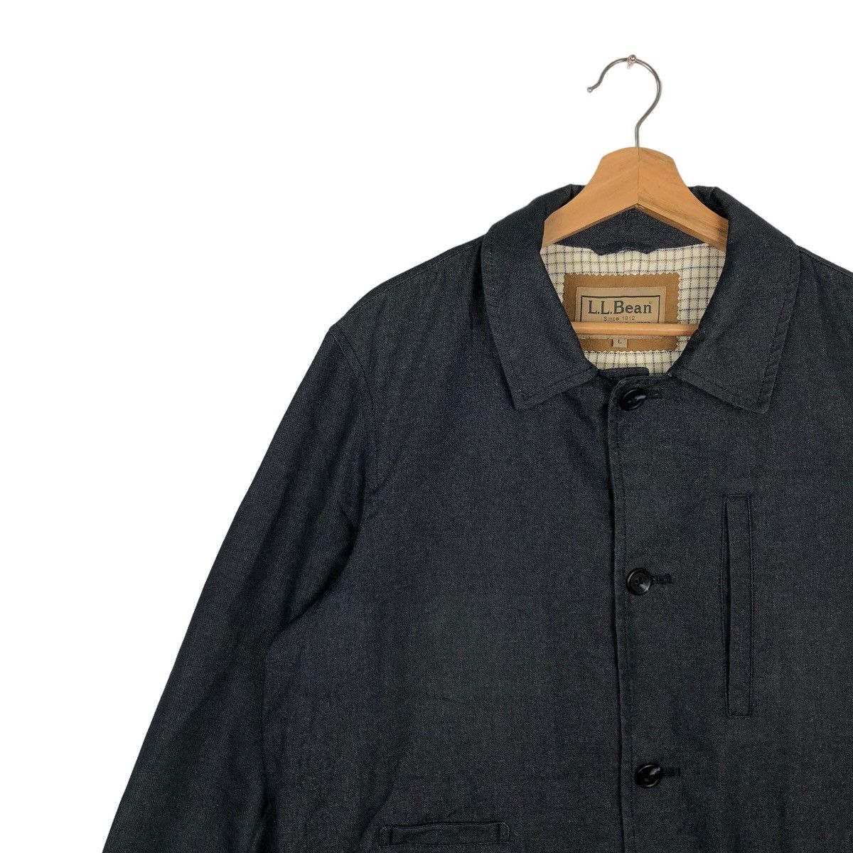 Japanese Brand VINTAGE ISSEY MIYAKE STYLE DESIGN L.L.BEAN CHORE JACKET Size US M / EU 48-50 / 2 - 6 Thumbnail