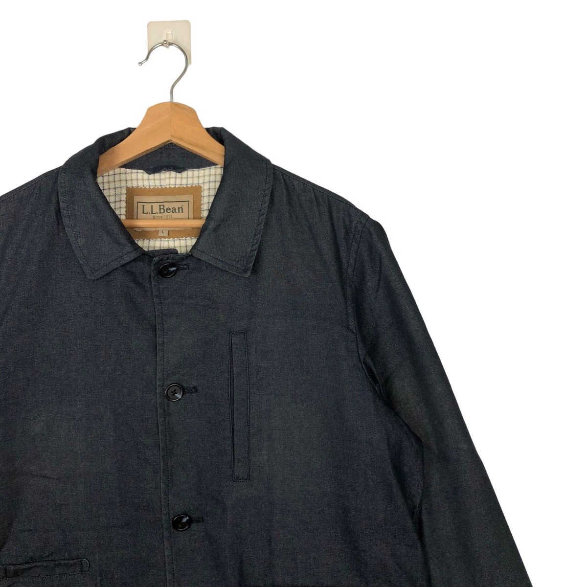 Japanese Brand VINTAGE ISSEY MIYAKE STYLE DESIGN L.L.BEAN CHORE JACKET Size US M / EU 48-50 / 2 - 5 Thumbnail