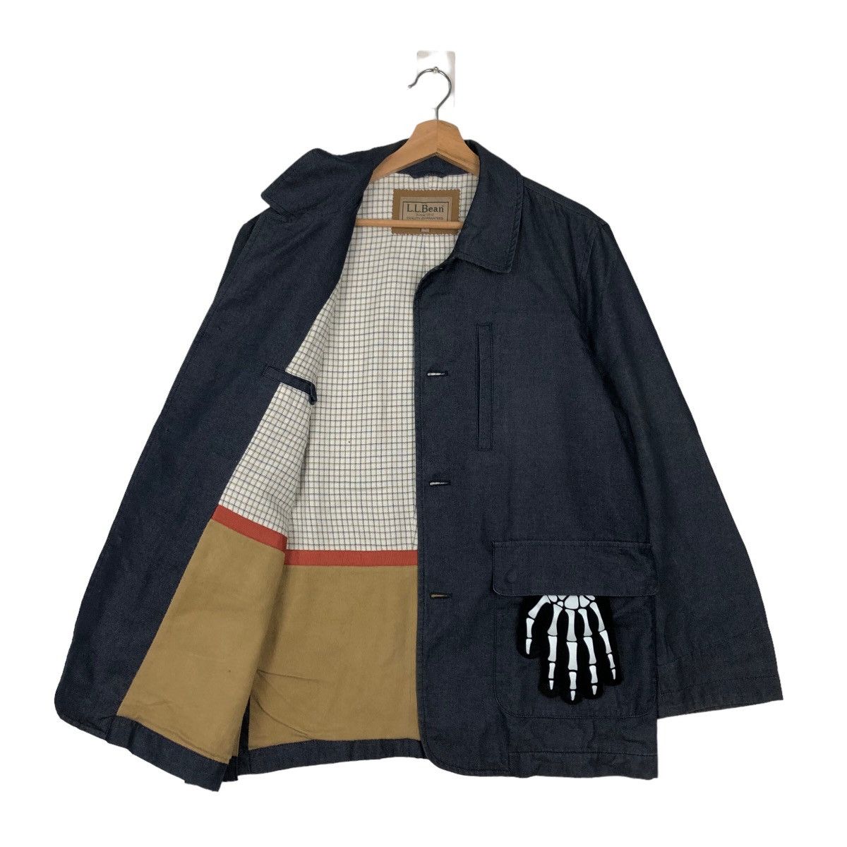 Japanese Brand VINTAGE ISSEY MIYAKE STYLE DESIGN L.L.BEAN CHORE JACKET Size US M / EU 48-50 / 2 - 8 Thumbnail