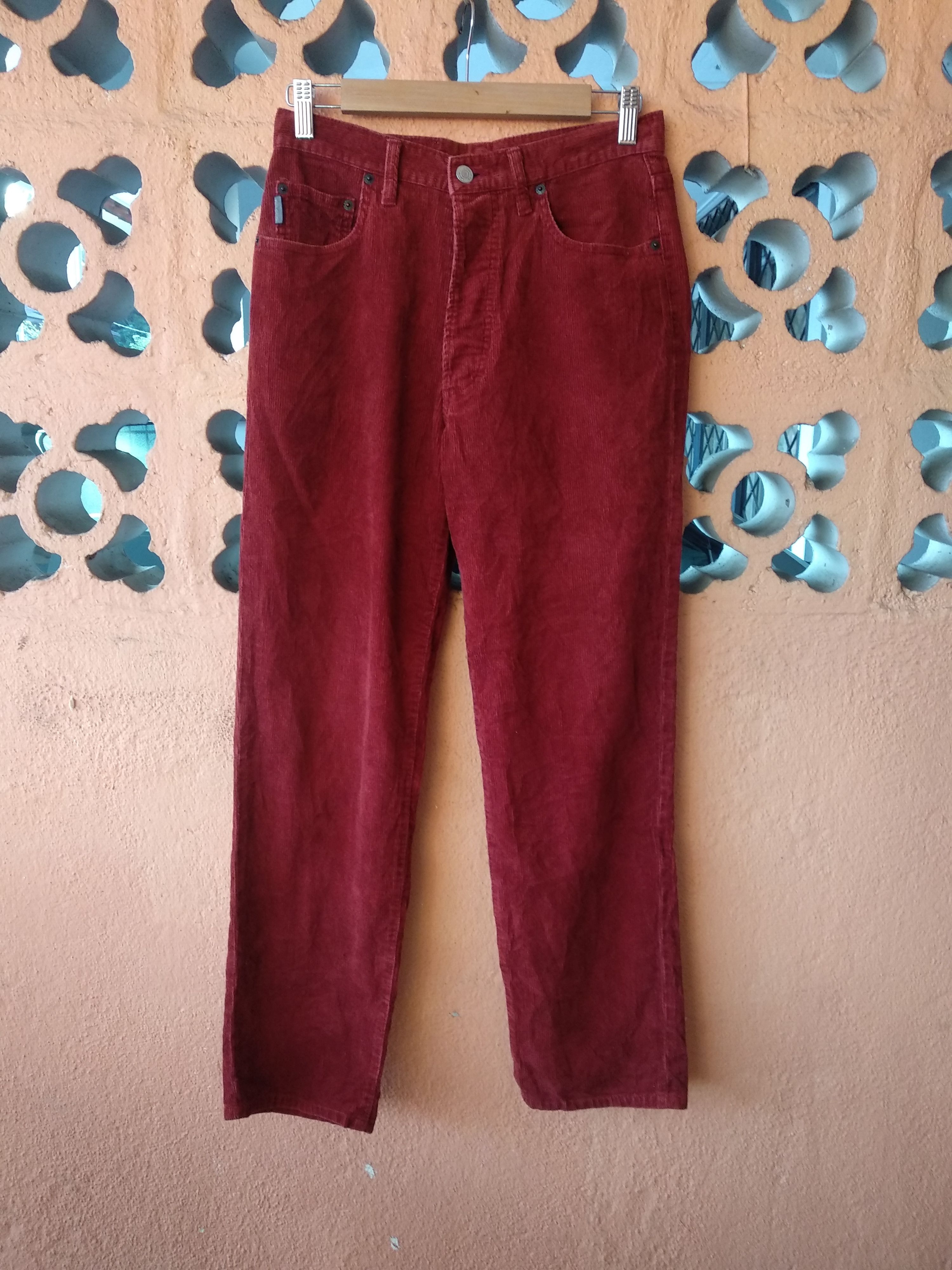 Paul Smith Paul Smith Jeans Striped Corduroy Buttonfly Trouser Pant Size US 29 - 1 Thumbnail