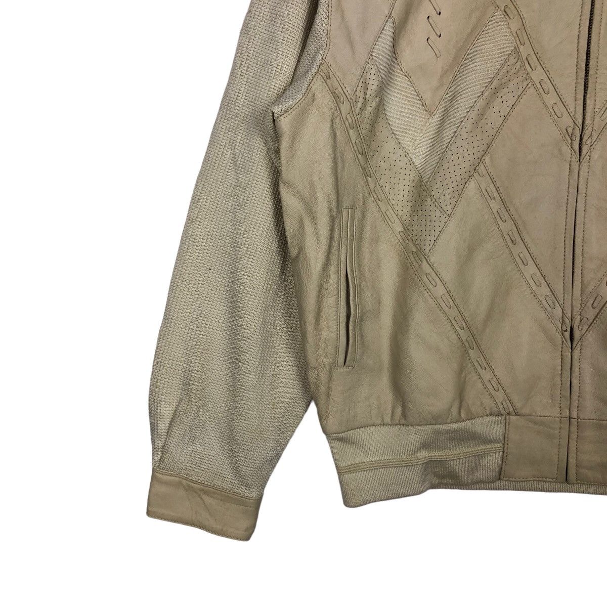 Japanese Brand VINTAGE SOFT LETHER BOMBER JACKET MAXINI JAPAN RICK OWENS Size US M / EU 48-50 / 2 - 3 Thumbnail