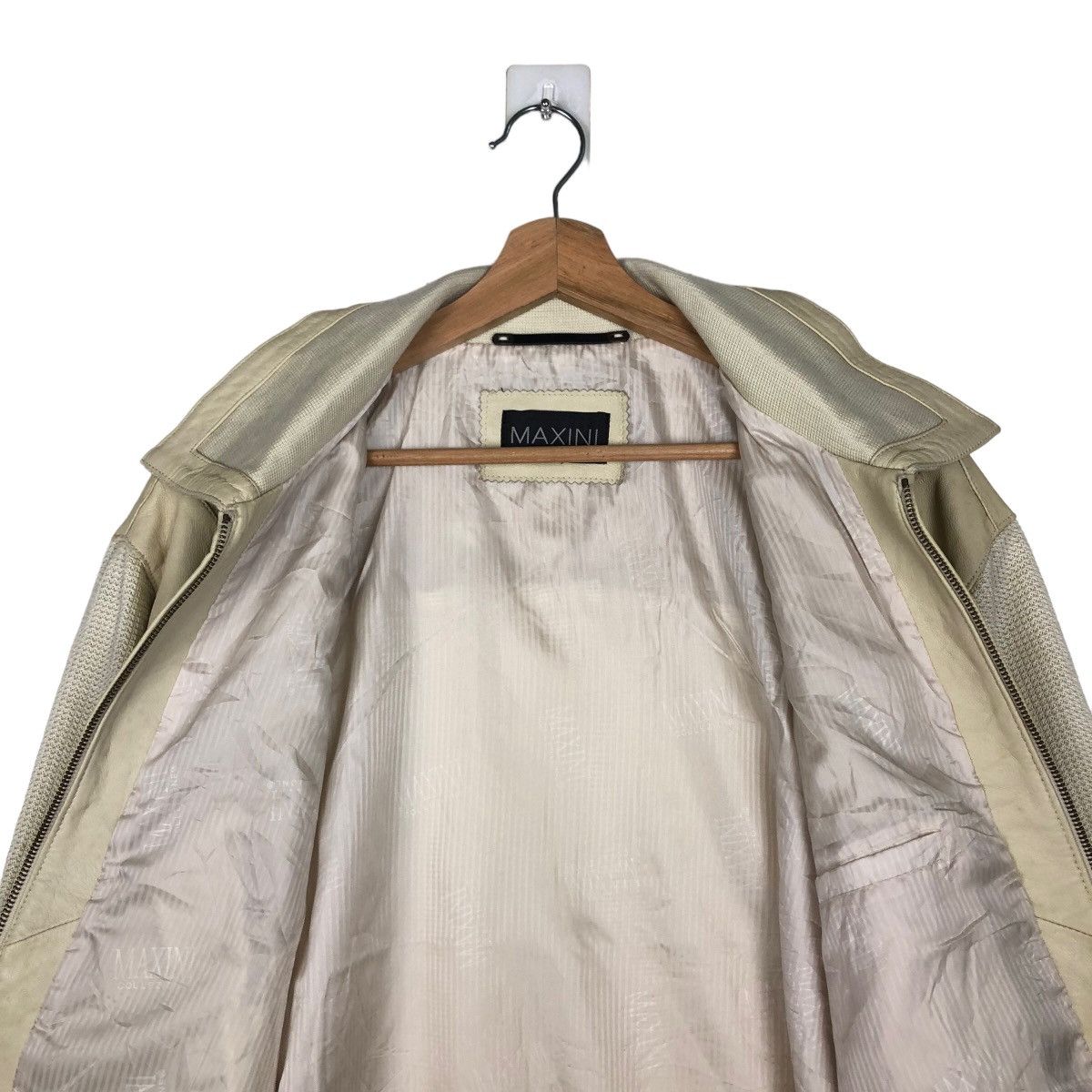 Japanese Brand VINTAGE SOFT LETHER BOMBER JACKET MAXINI JAPAN RICK OWENS Size US M / EU 48-50 / 2 - 10 Thumbnail