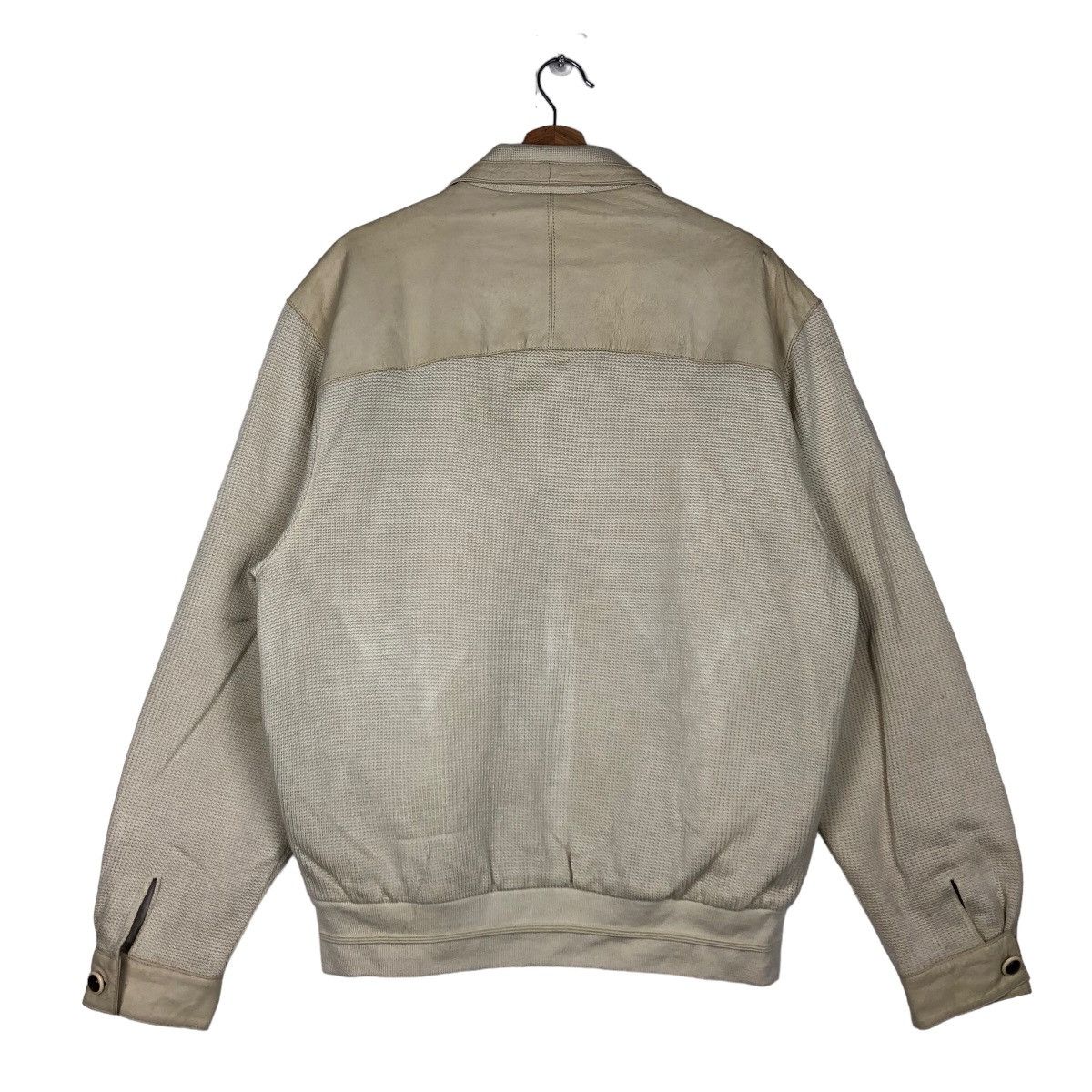 Japanese Brand VINTAGE SOFT LETHER BOMBER JACKET MAXINI JAPAN RICK OWENS Size US M / EU 48-50 / 2 - 7 Thumbnail