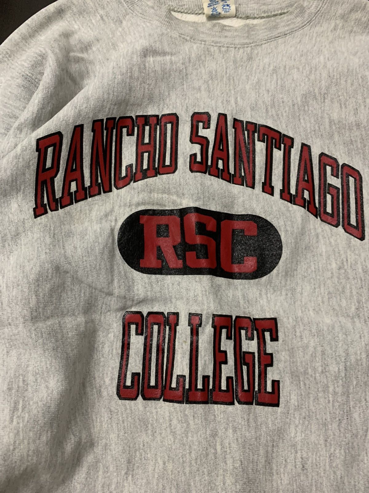 Champion Vintage 80s Champion Reverse weave Rancho Santiago College Size US M / EU 48-50 / 2 - 2 Thumbnail
