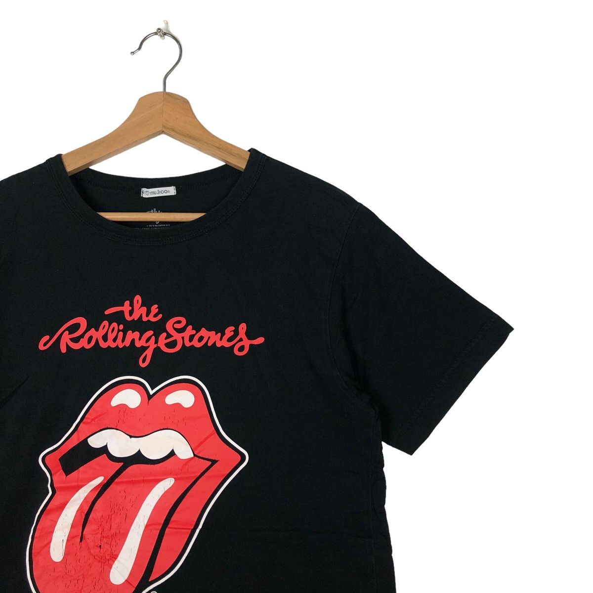 Band Tees VINTAGE BAND TEE THE ROLLING STONES BIG LOGO Size US M / EU 48-50 / 2 - 5 Thumbnail