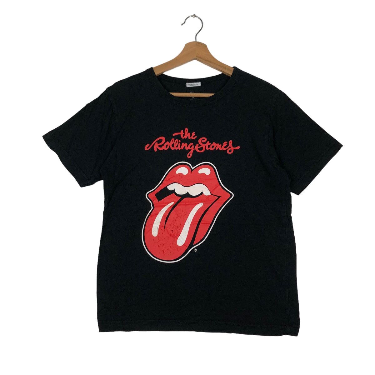 Band Tees VINTAGE BAND TEE THE ROLLING STONES BIG LOGO Size US M / EU 48-50 / 2 - 1 Thumbnail
