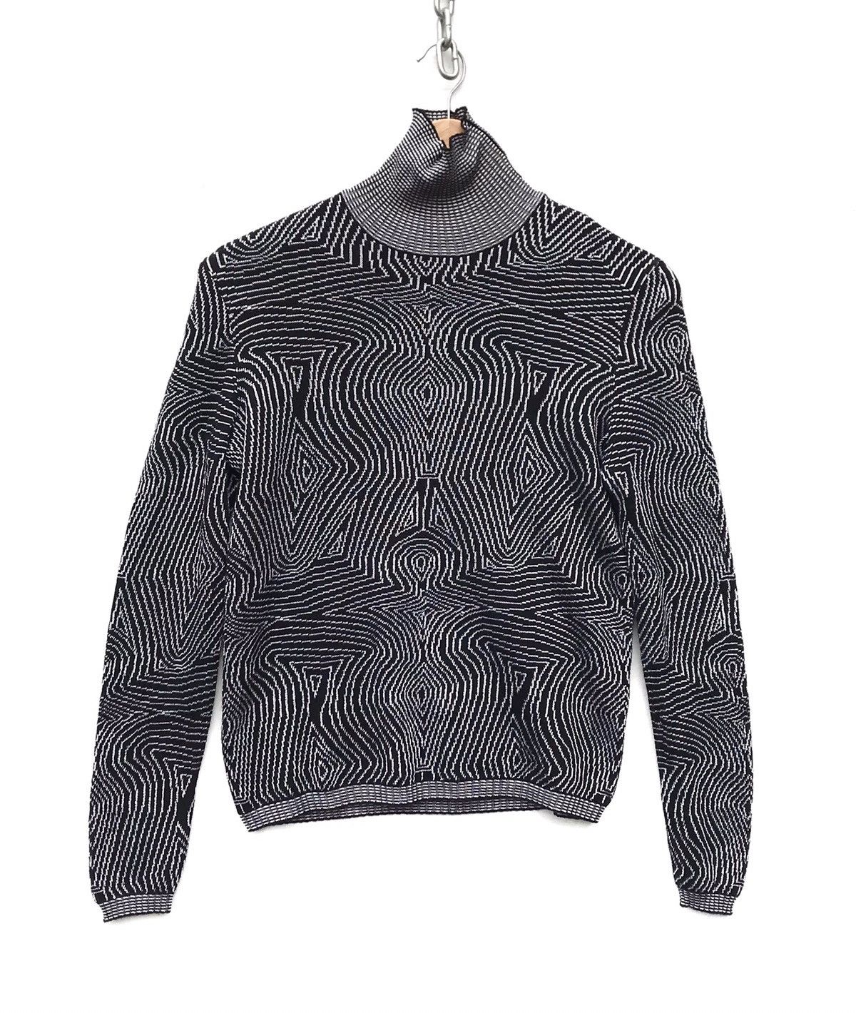Versace Gianni Versace Italy Turtle Neck Sweater Jumper Size US S / EU 44-46 / 1 - 1 Thumbnail
