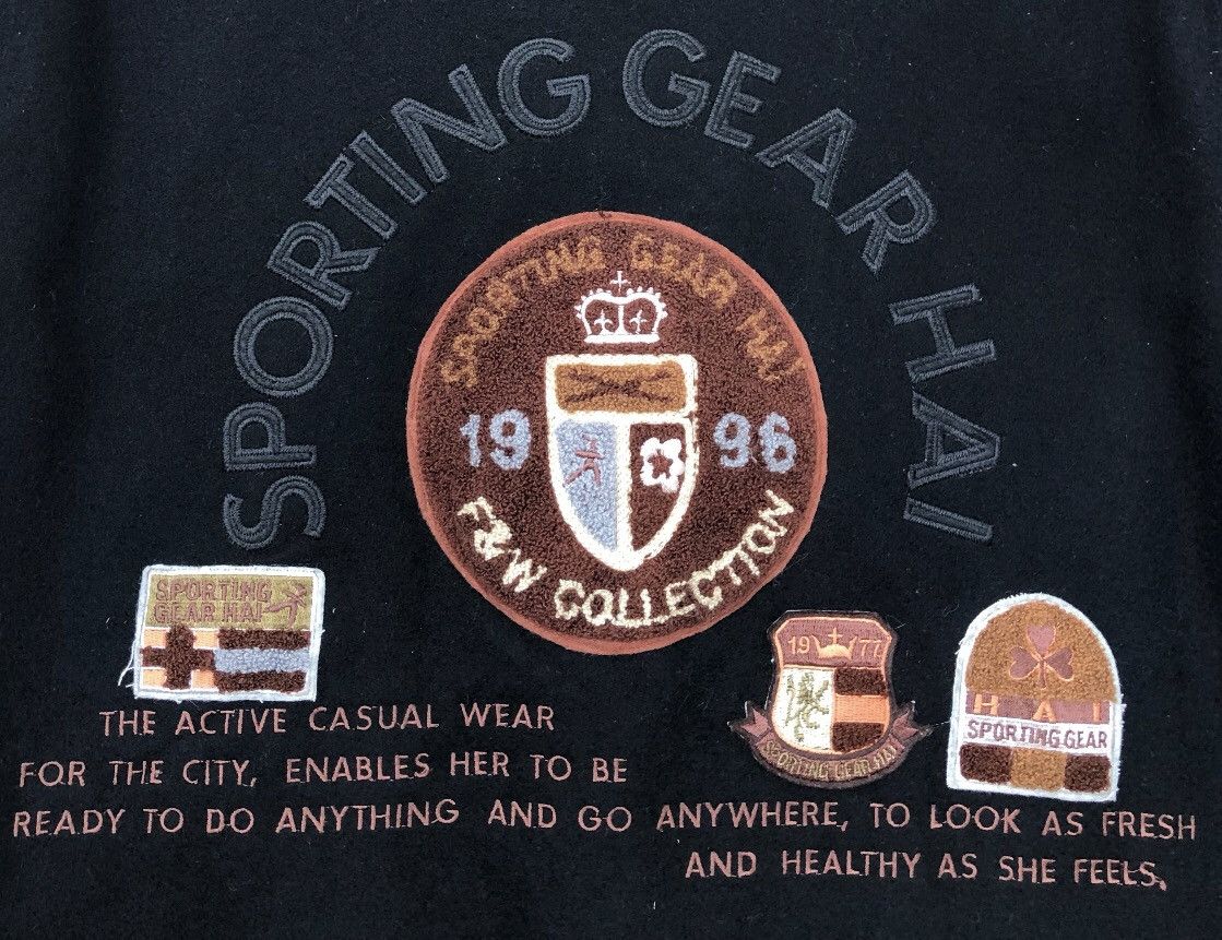 Hai Sporting Gear Vtg 1996 Sporting Gear Hai F&W Collection Varsity Jacket Size US M / EU 48-50 / 2 - 7 Thumbnail