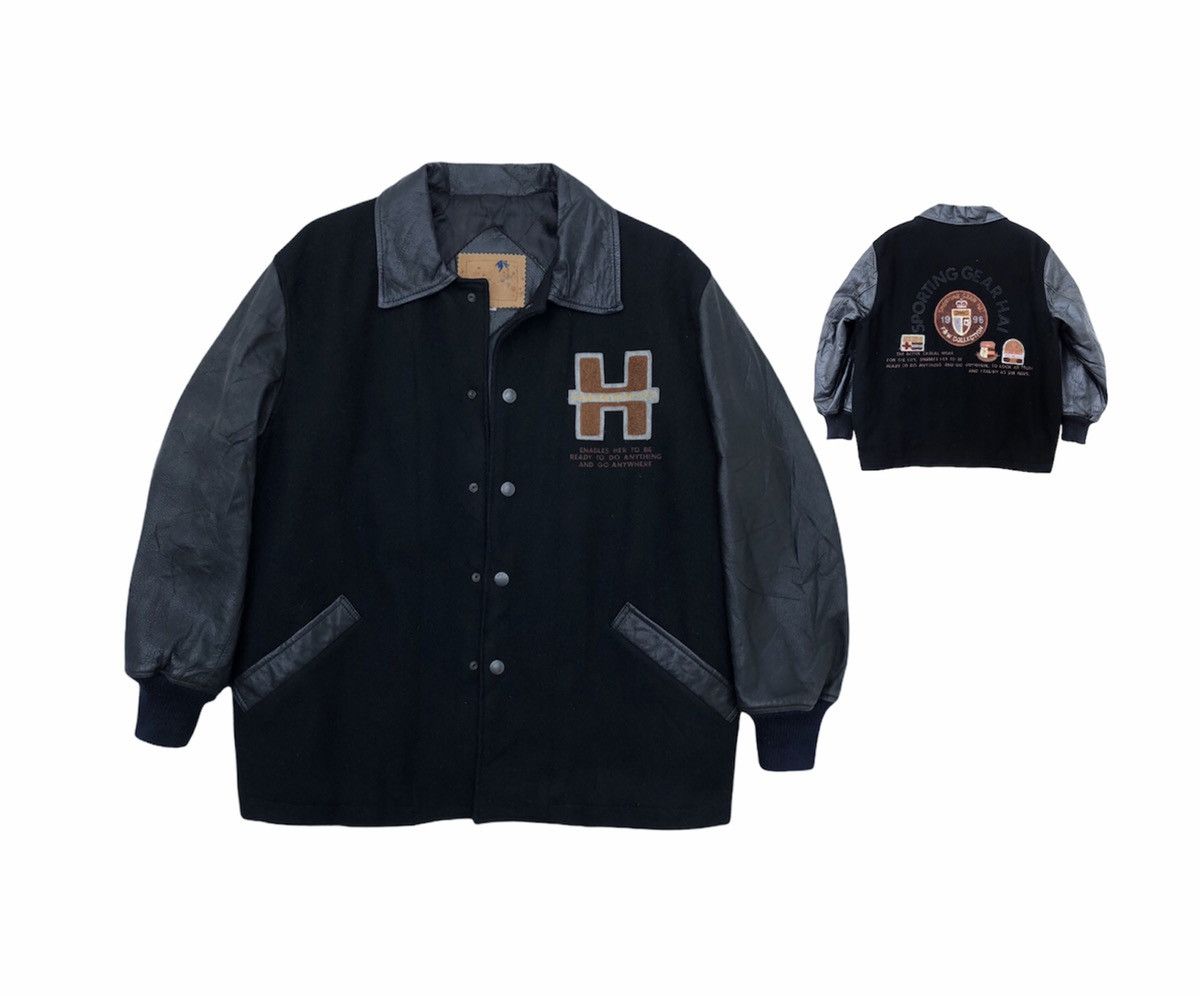 Hai Sporting Gear Vtg 1996 Sporting Gear Hai F&W Collection Varsity Jacket Size US M / EU 48-50 / 2 - 1 Thumbnail