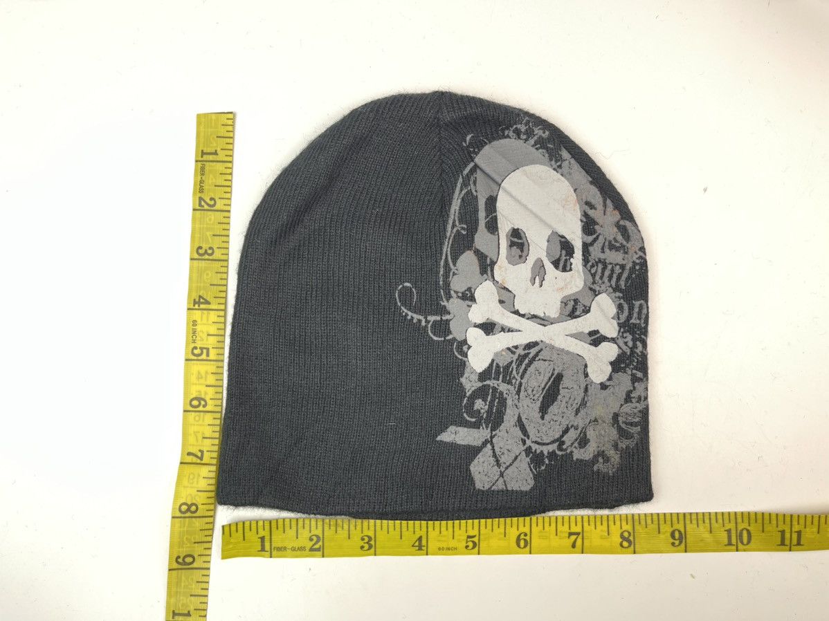 Japanese Brand Japanese brand skull design beanie hat Size ONE SIZE - 6 Thumbnail