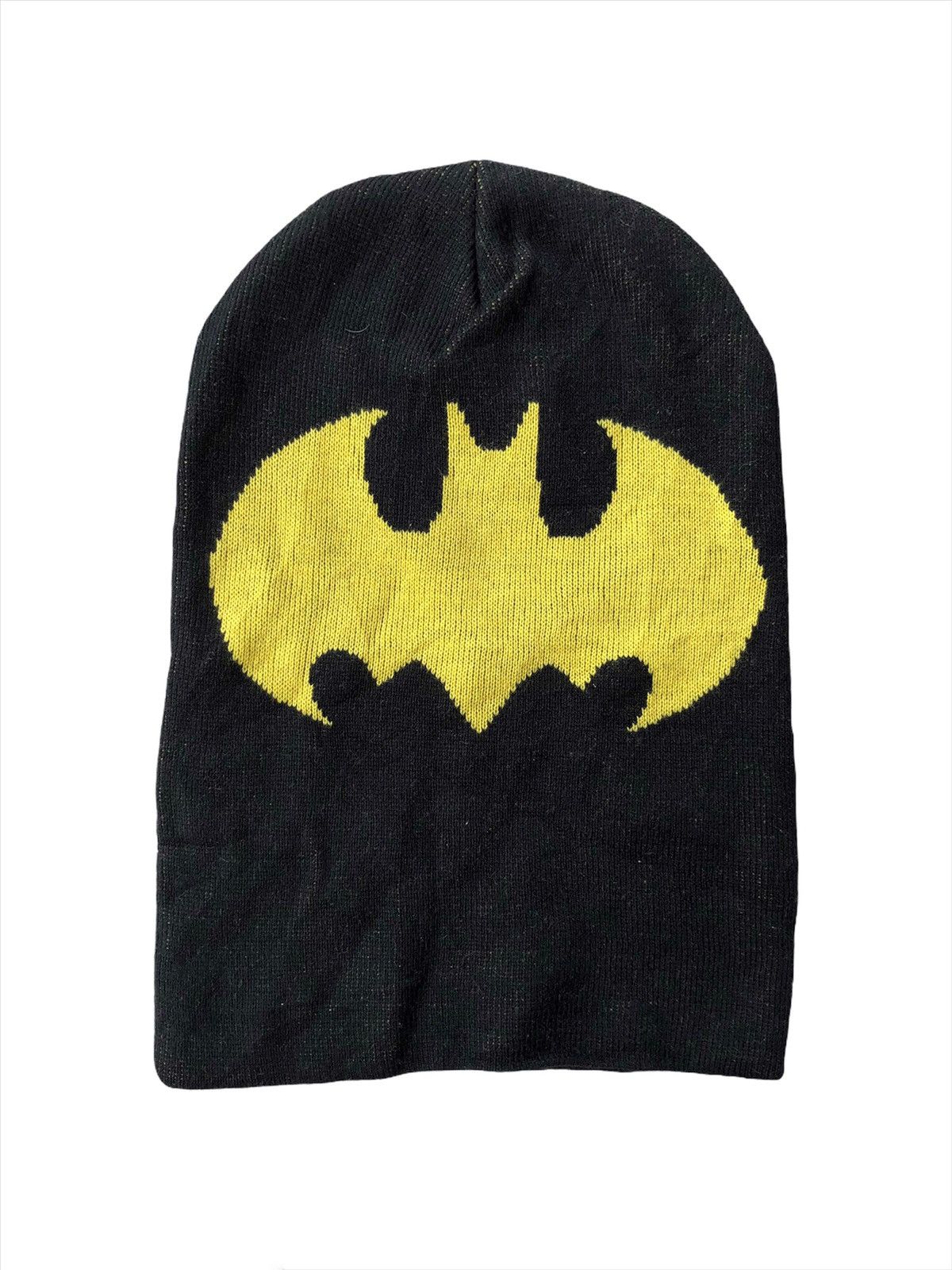 DC Comics SICK🔥DC Comic Batman Logo Eye Mask Balaclava Beanie Hat Size ONE SIZE - 4 Thumbnail