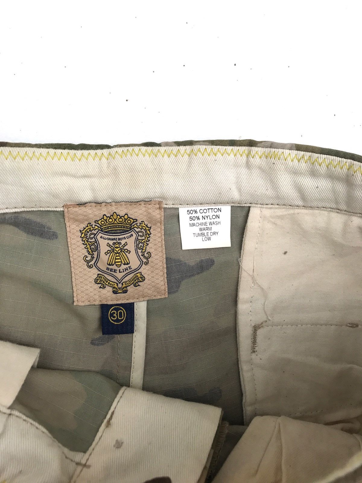 Billionaire Boys Club Billionaire Boys Club Camo Chocolate Chips Cargo Pants Size US 31 - 6 Thumbnail