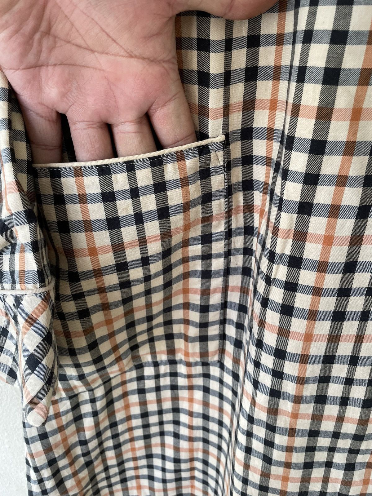 DAKS × Vintage VINTAGE DAKS LONDON OVERPRINTED ROBE Size US M / EU 48-50 / 2 - 8 Thumbnail