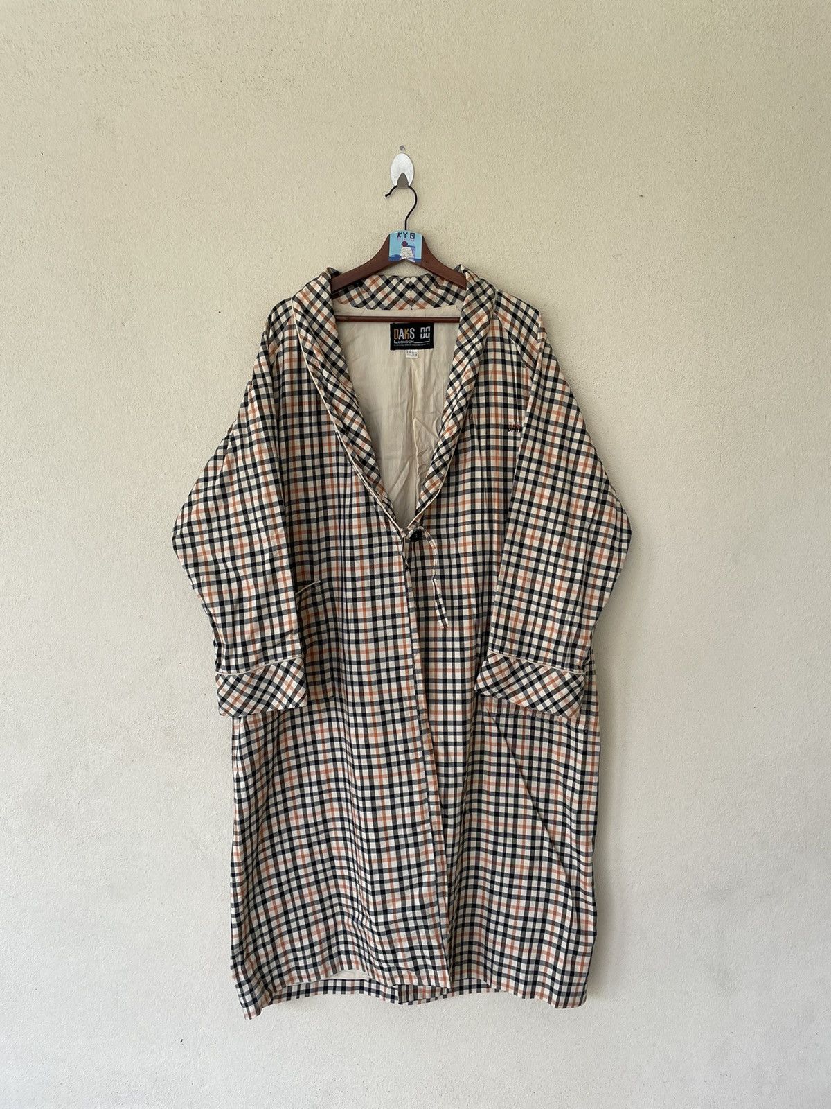 DAKS × Vintage VINTAGE DAKS LONDON OVERPRINTED ROBE Size US M / EU 48-50 / 2 - 1 Thumbnail