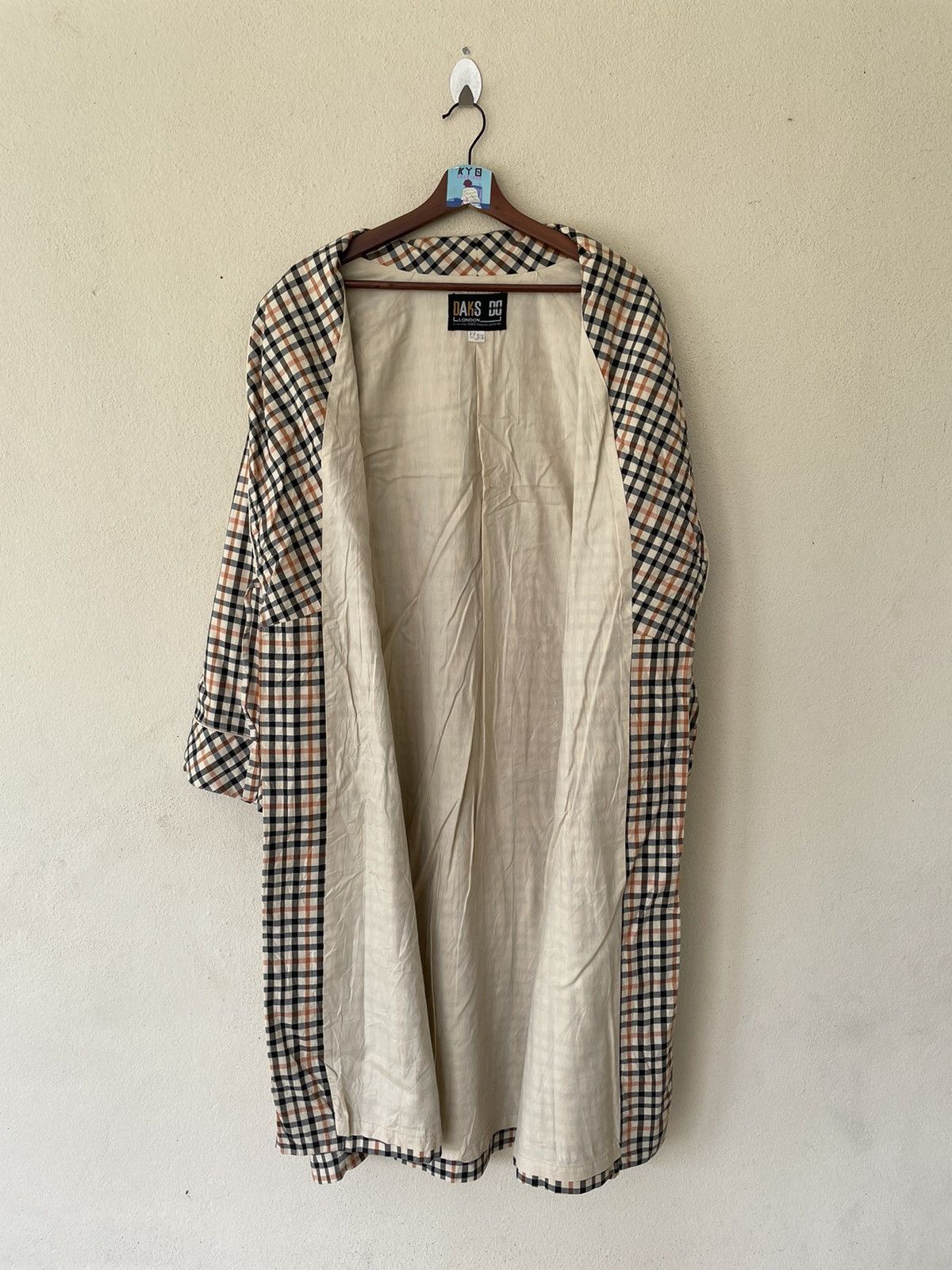 DAKS × Vintage VINTAGE DAKS LONDON OVERPRINTED ROBE Size US M / EU 48-50 / 2 - 7 Thumbnail