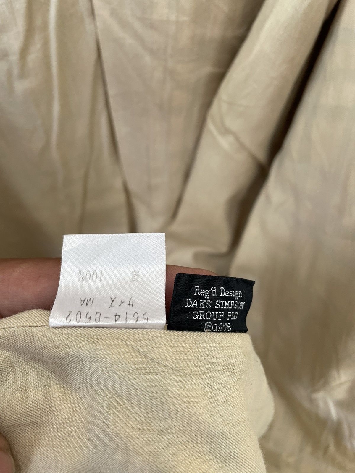 DAKS × Vintage VINTAGE DAKS LONDON OVERPRINTED ROBE Size US M / EU 48-50 / 2 - 13 Thumbnail