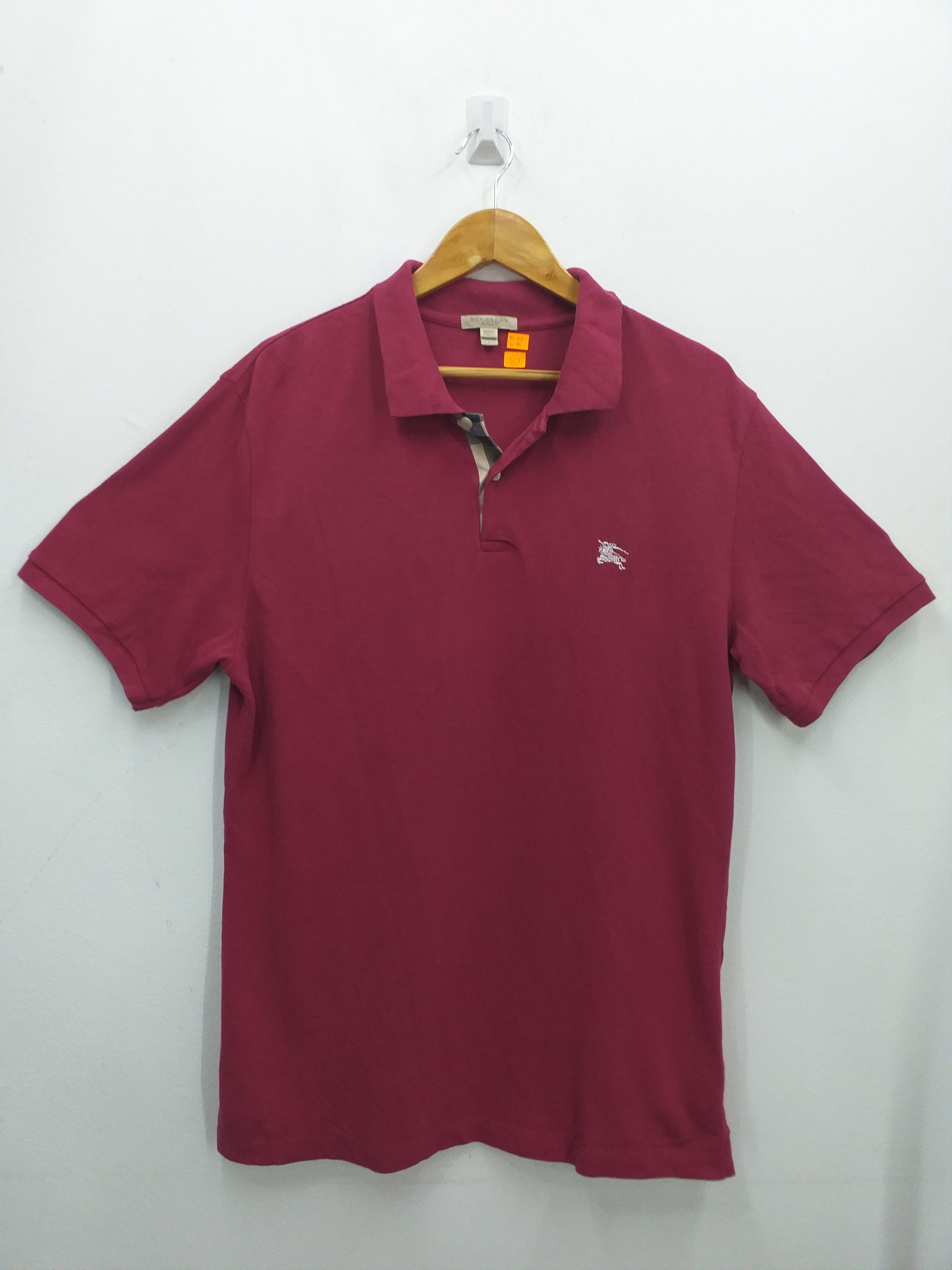 Burberry Vintage BURBERRY BRIT Nova Button Large T-Shirt -C092 Size US L / EU 52-54 / 3 - 1 Thumbnail