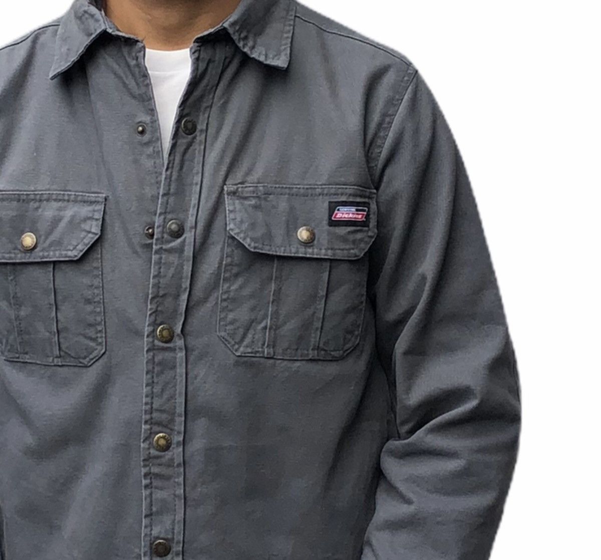 Dickies Men's Dickies Zip Jacket With Grey Hoodie Size US S / EU 44-46 / 1 - 4 Thumbnail