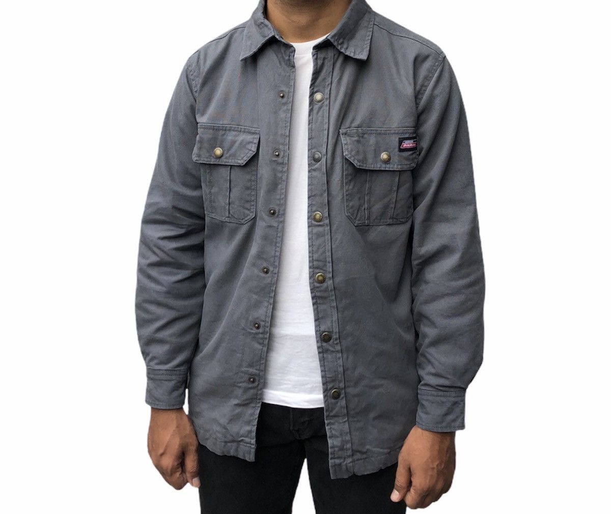Dickies Men's Dickies Zip Jacket With Grey Hoodie Size US S / EU 44-46 / 1 - 3 Thumbnail