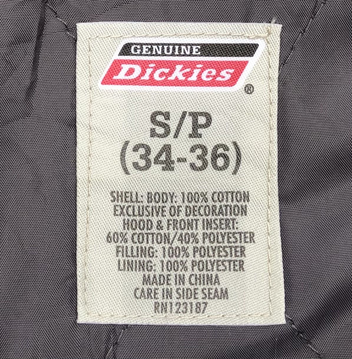 Dickies Men's Dickies Zip Jacket With Grey Hoodie Size US S / EU 44-46 / 1 - 17 Thumbnail