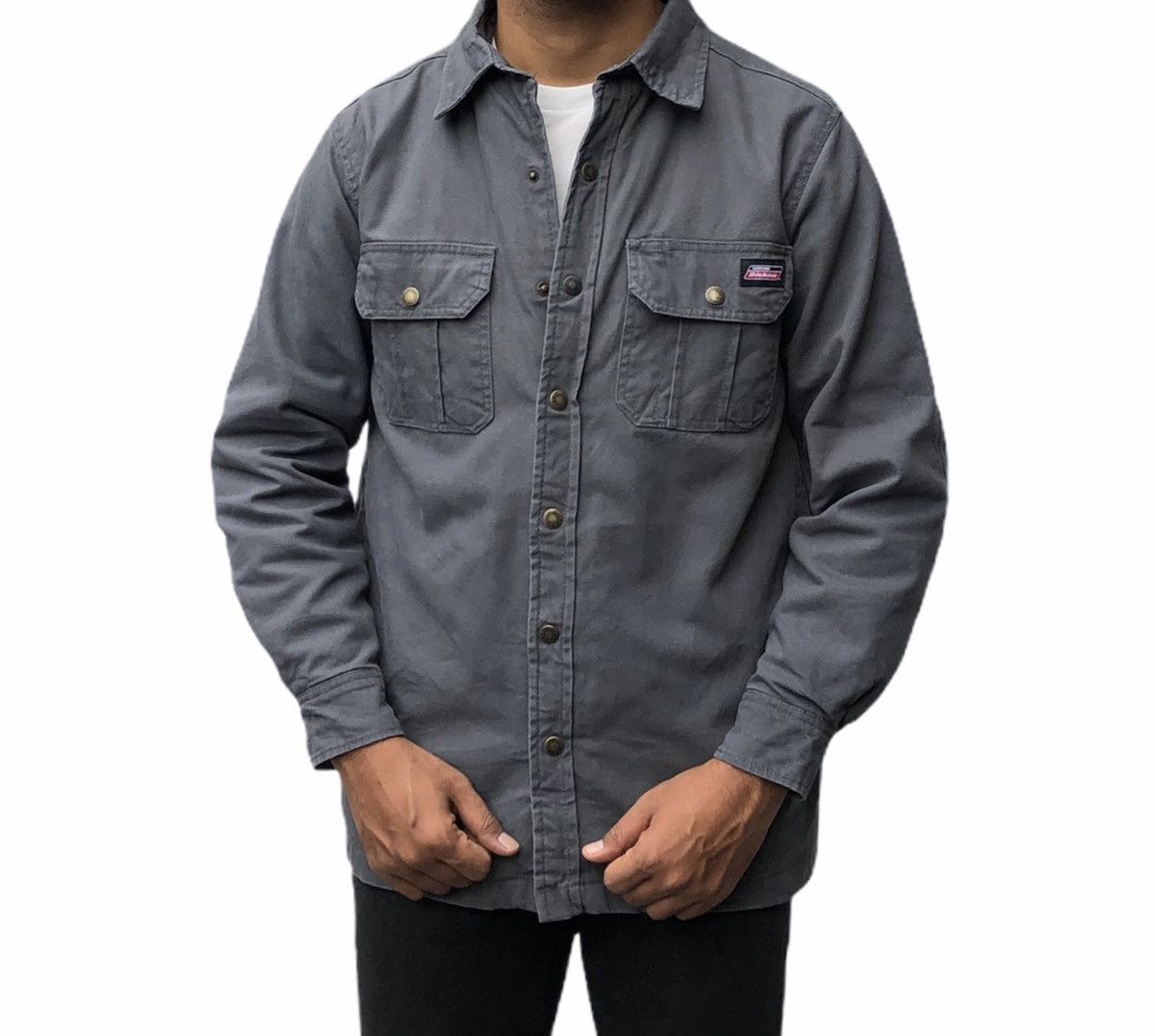 Dickies Men's Dickies Zip Jacket With Grey Hoodie Size US S / EU 44-46 / 1 - 6 Thumbnail