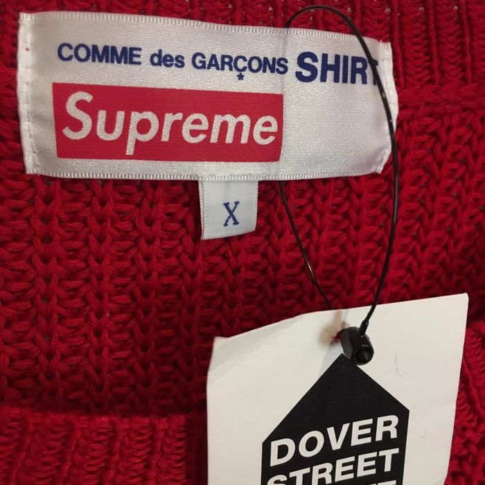 Supreme Supreme Comme des Garcons Knit Sweater | Grailed