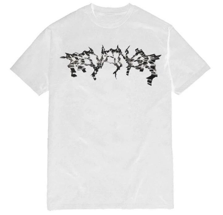 Image of Revenge Chrome Tee in White, Men's (Size XL)