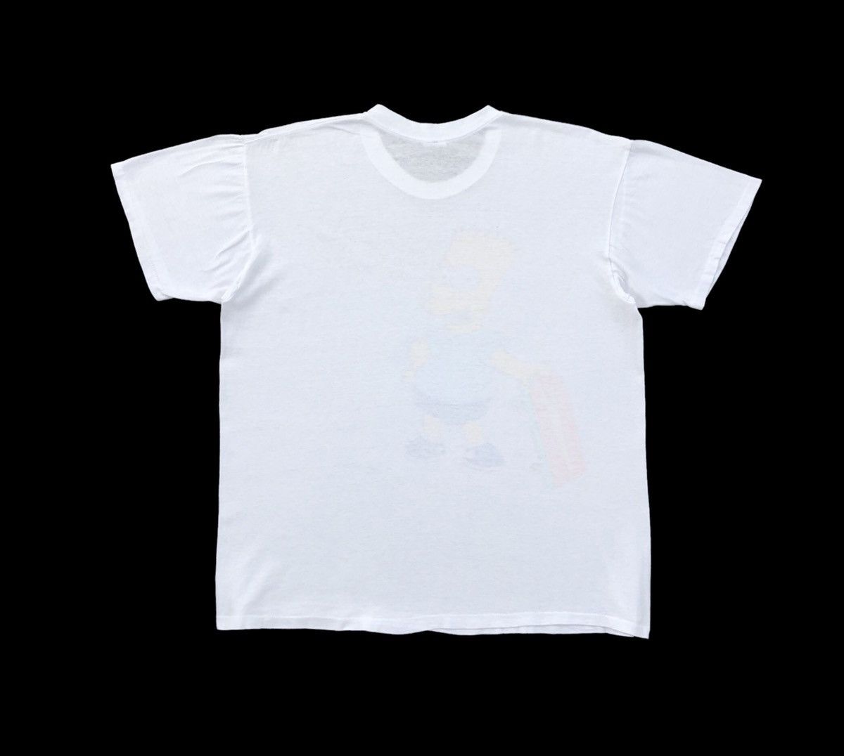 The Simpsons 🔥Vtg 1989 Bart Simpson Who The Hell Are You Matt Groening Size US XL / EU 56 / 4 - 9 Thumbnail