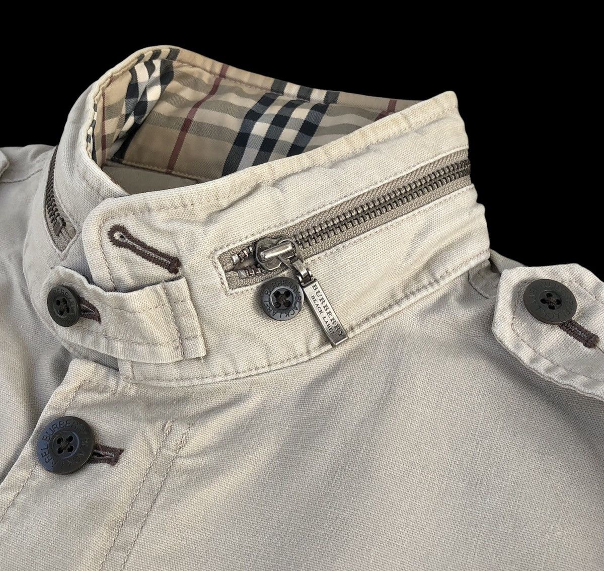 Burberry Burberry Black Label Trech Button Zipper Jacket Size US M / EU 48-50 / 2 - 8 Thumbnail