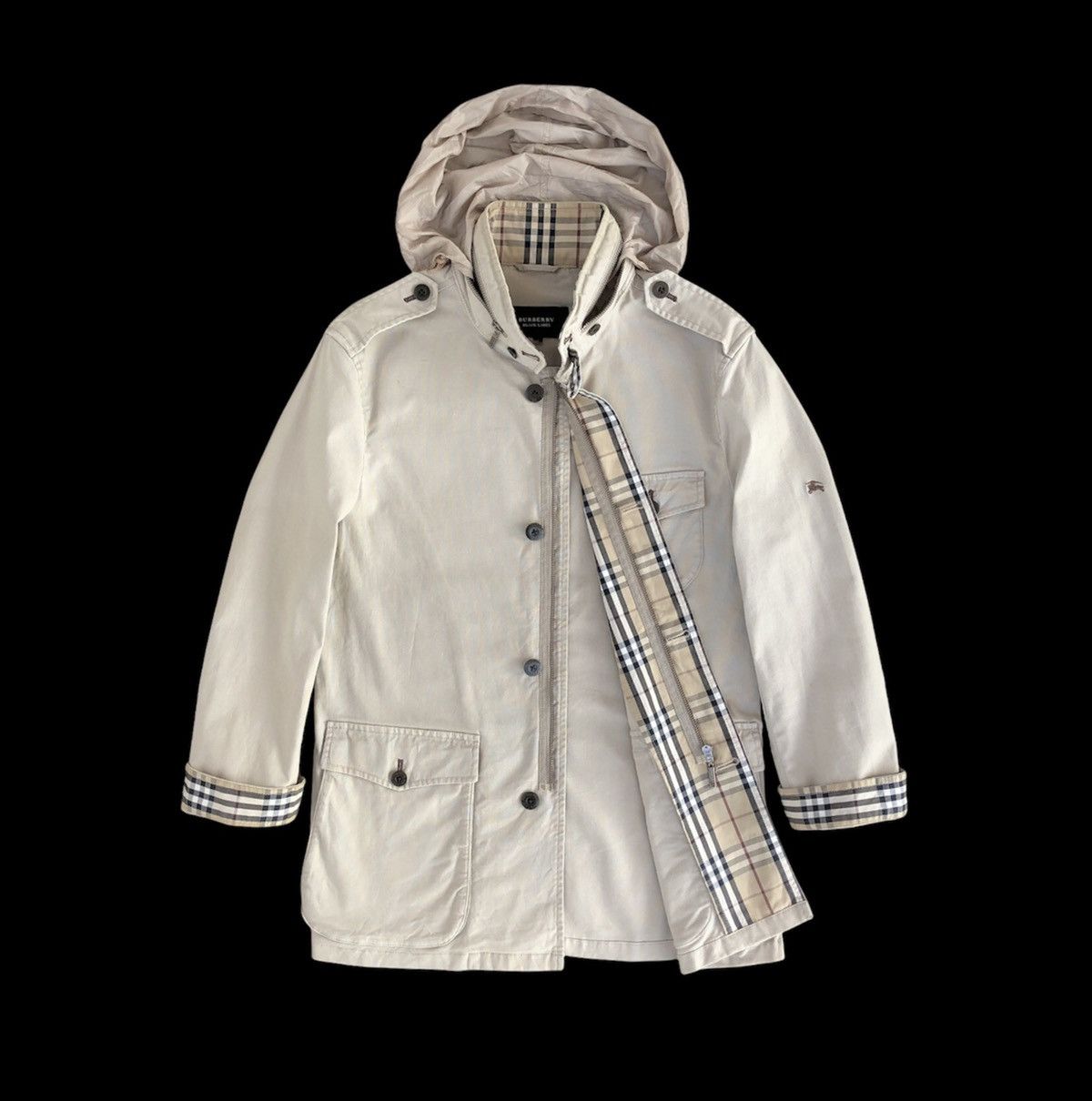 Burberry Burberry Black Label Trech Button Zipper Jacket Size US M / EU 48-50 / 2 - 5 Thumbnail
