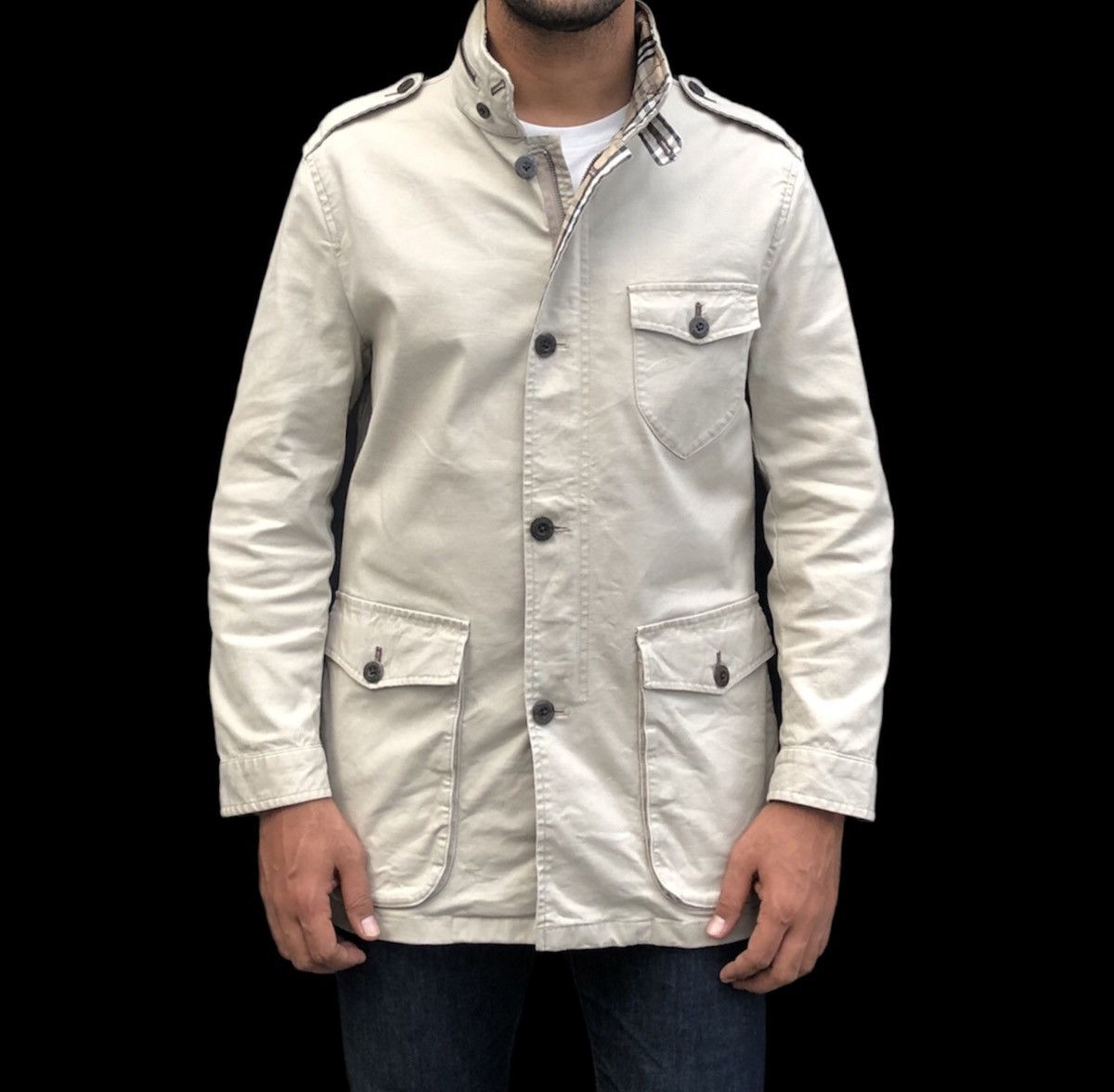 Burberry Burberry Black Label Trech Button Zipper Jacket Size US M / EU 48-50 / 2 - 2 Thumbnail