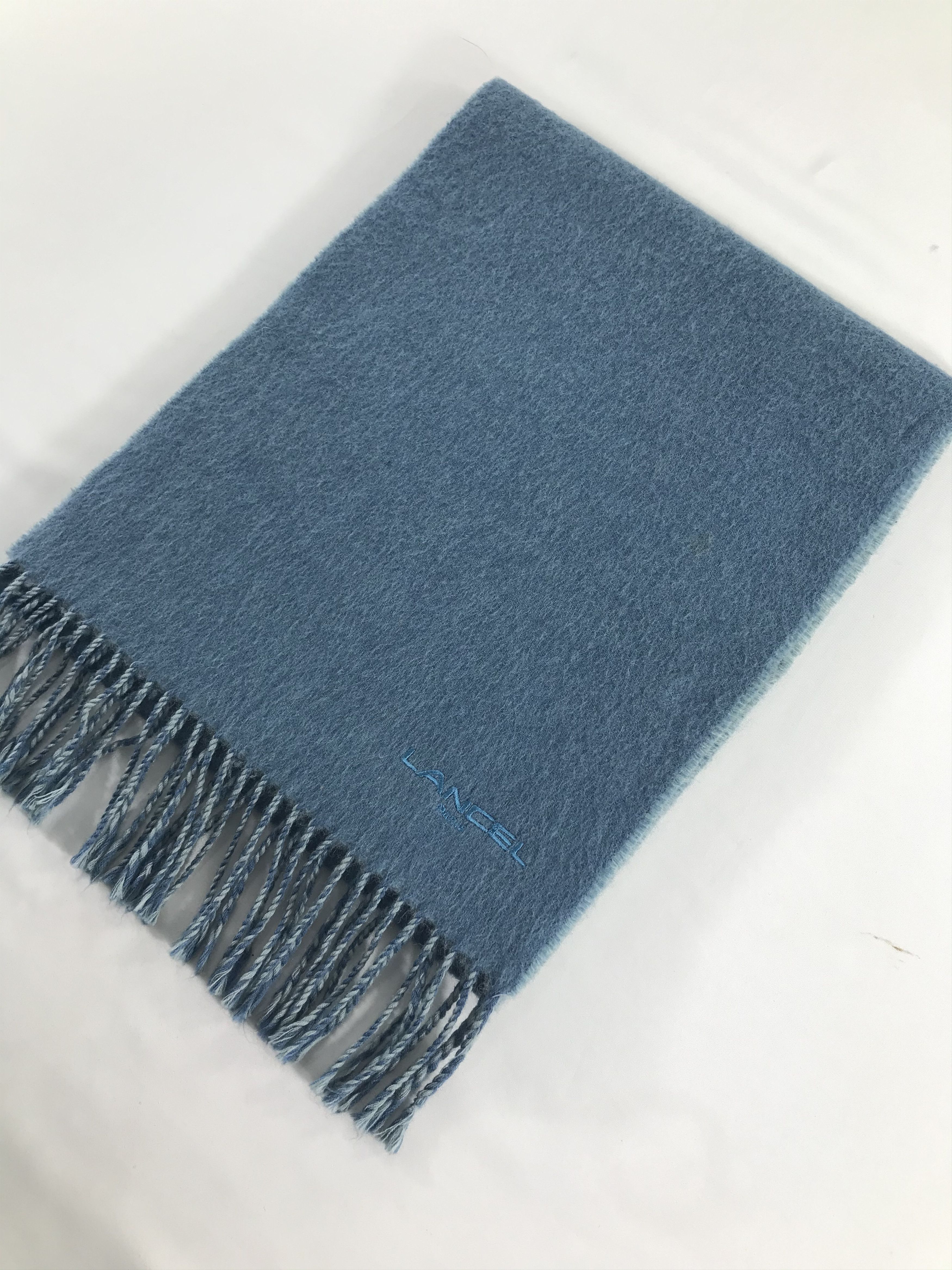 Lancel Lancel Wool Scarf Muffler V217 Size ONE SIZE - 2 Thumbnail