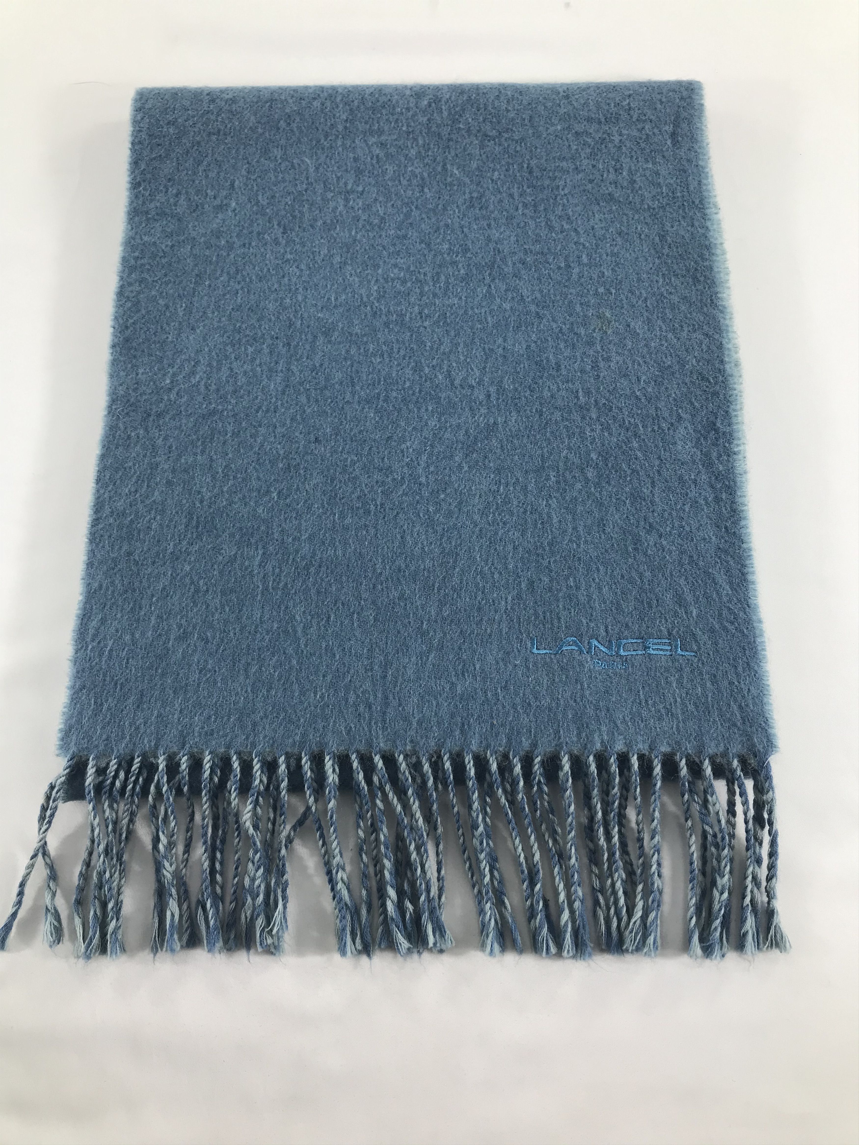 Lancel Lancel Wool Scarf Muffler V217 Size ONE SIZE - 3 Thumbnail