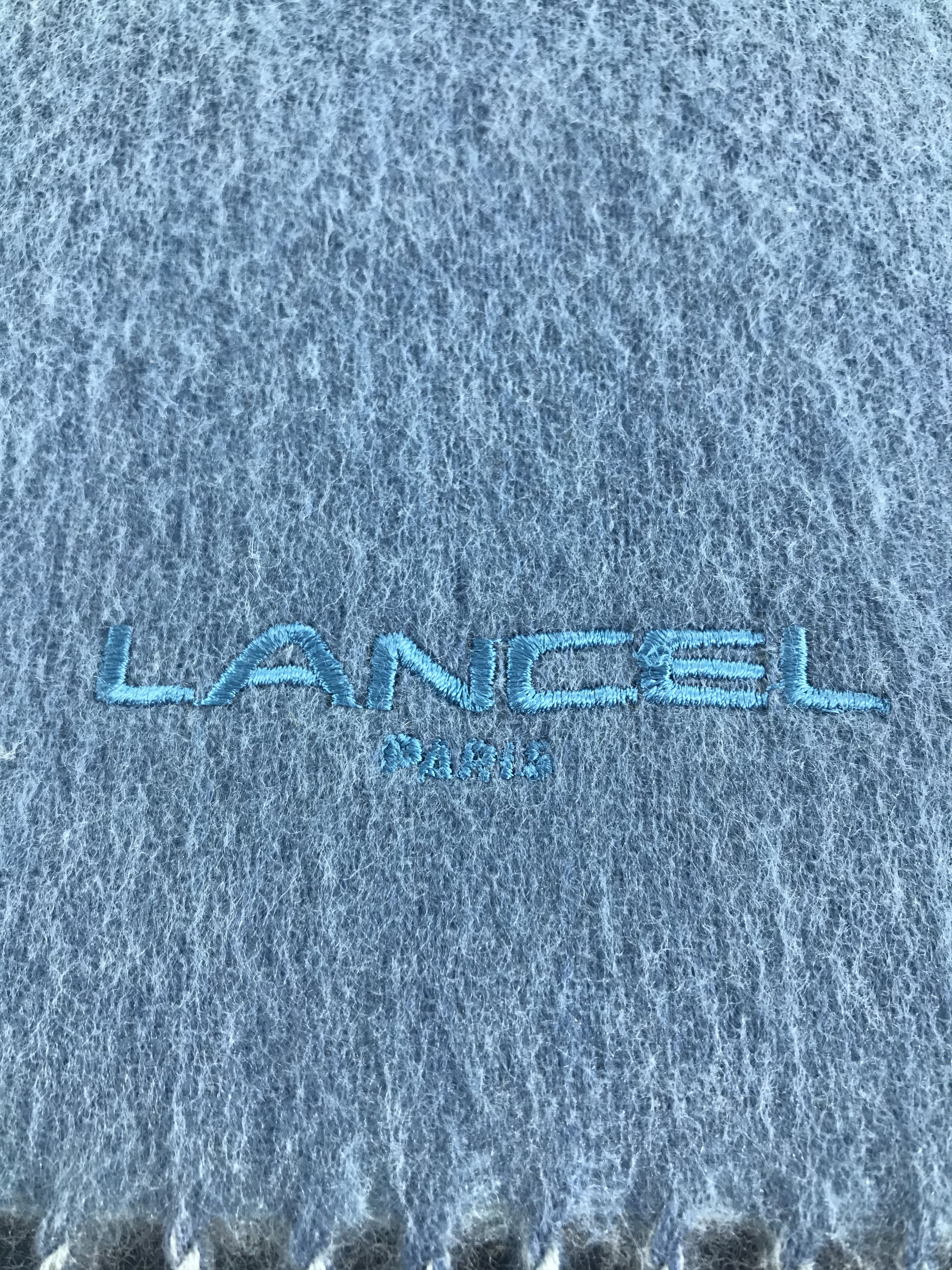 Lancel Lancel Wool Scarf Muffler V217 Size ONE SIZE - 4 Thumbnail