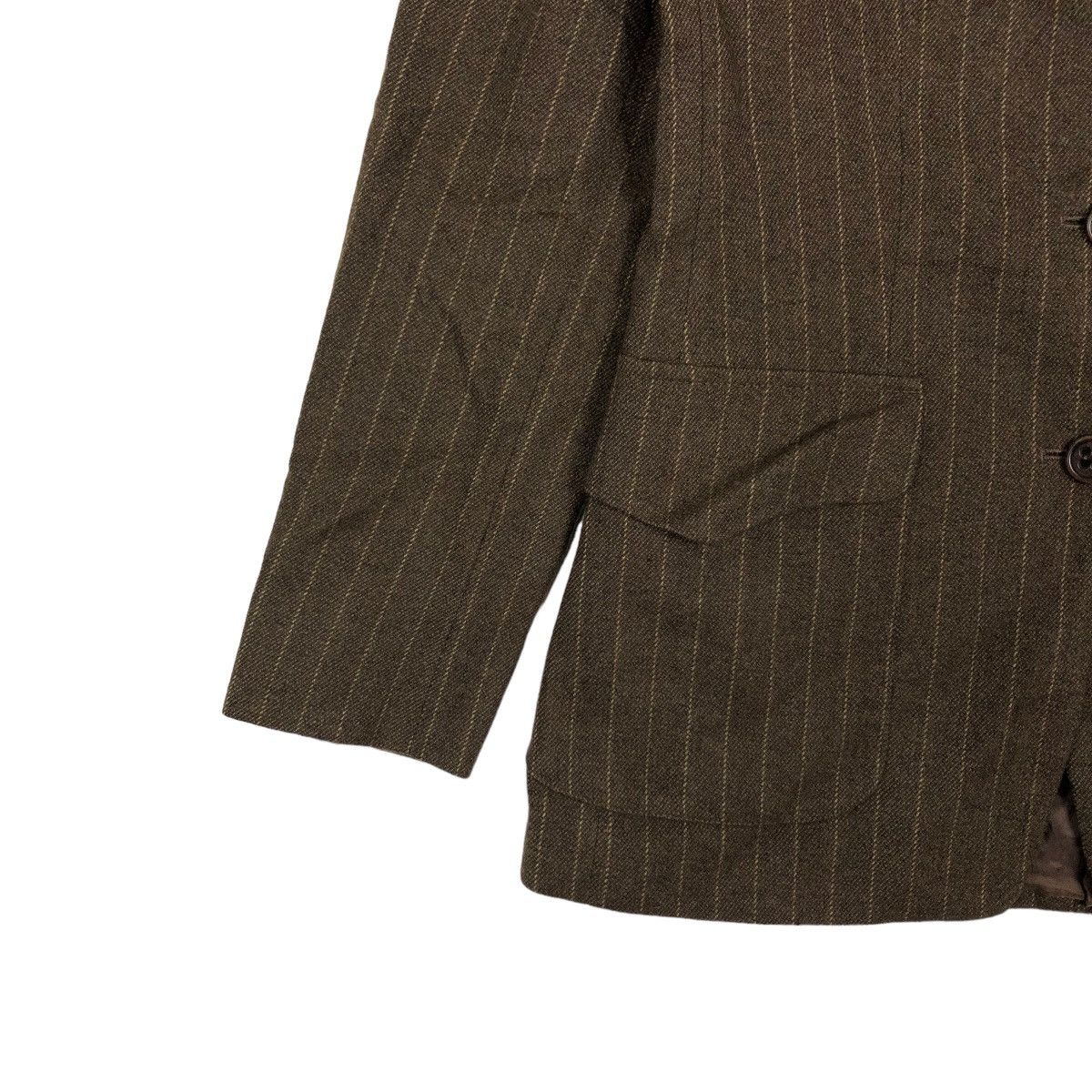Japanese Brand VINTAGE MAX MARA ITALY PINSTRIPED JACKET Size S / US 4 / IT 40 - 3 Thumbnail