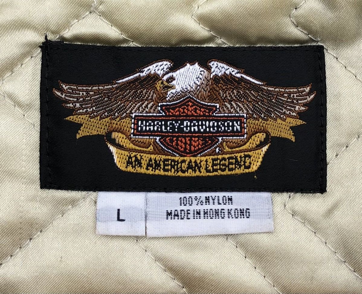 Harley Davidson Vtg Harley Davidson FADED Riders Nylon Jacket Full Patches Size US L / EU 52-54 / 3 - 16 Thumbnail