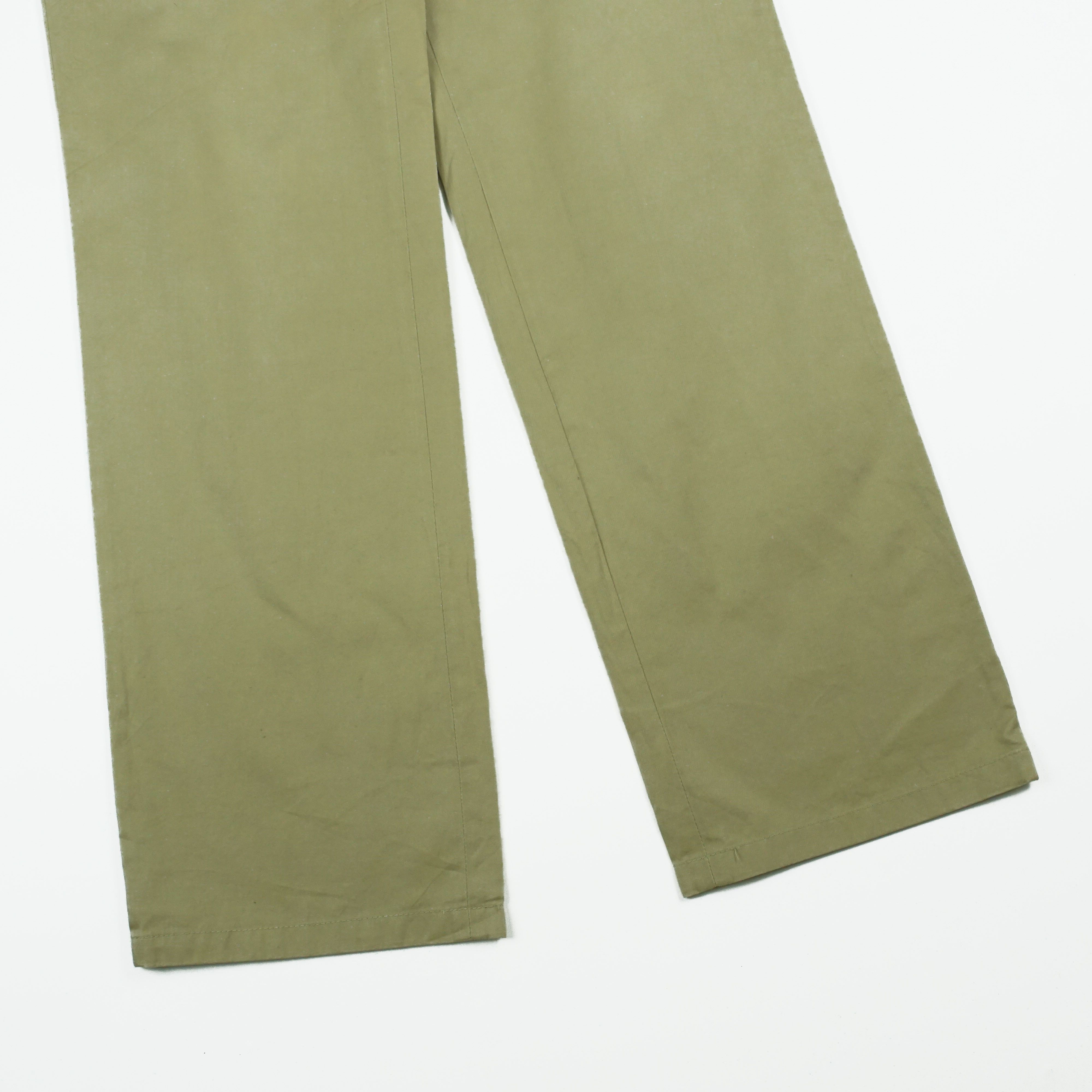 Jil Sander *NoTariff Jil Sander Khaki Women Pants Size 30" / US 8 / IT 44 - 2 Thumbnail