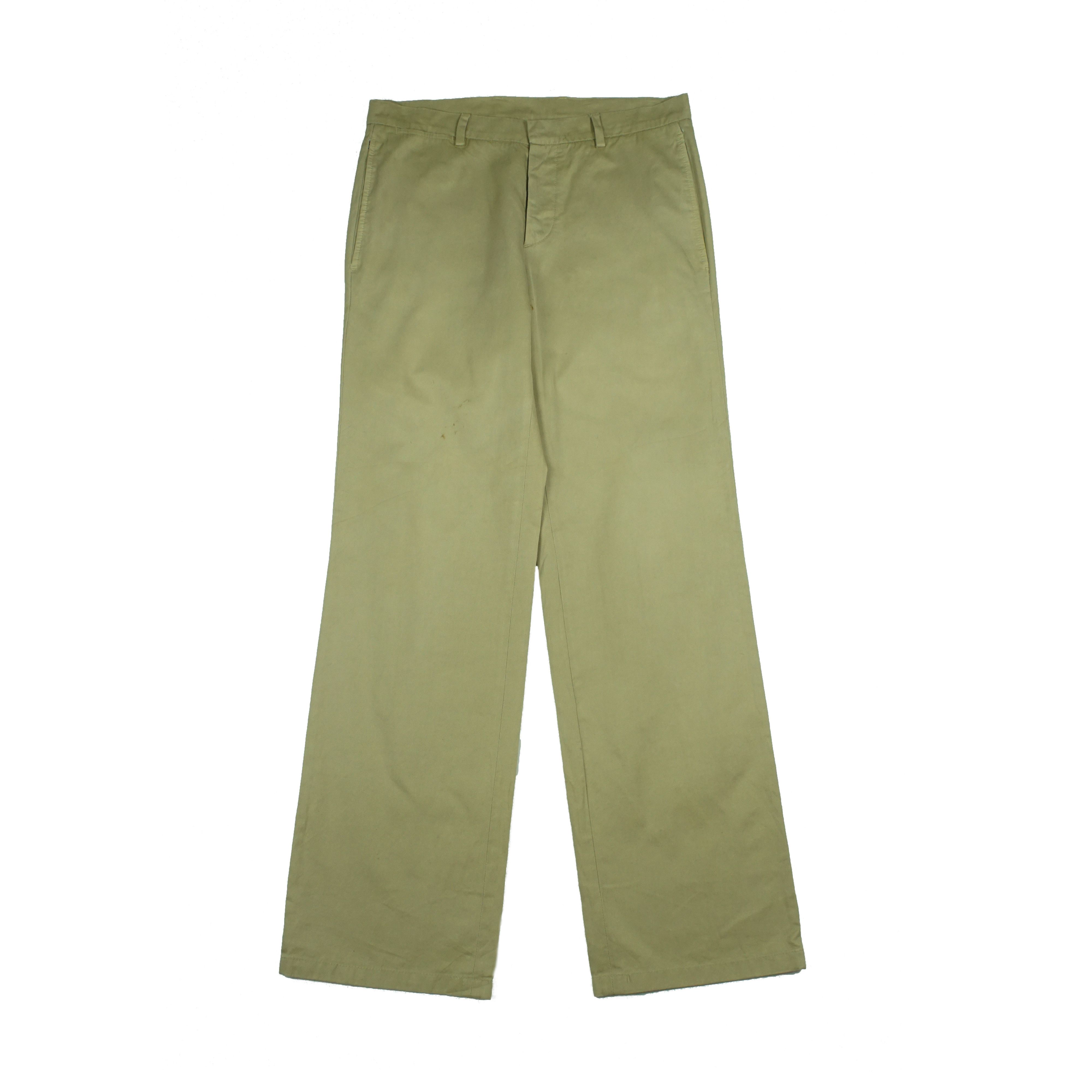 Jil Sander *NoTariff Jil Sander Khaki Women Pants Size 30" / US 8 / IT 44 - 1 Thumbnail
