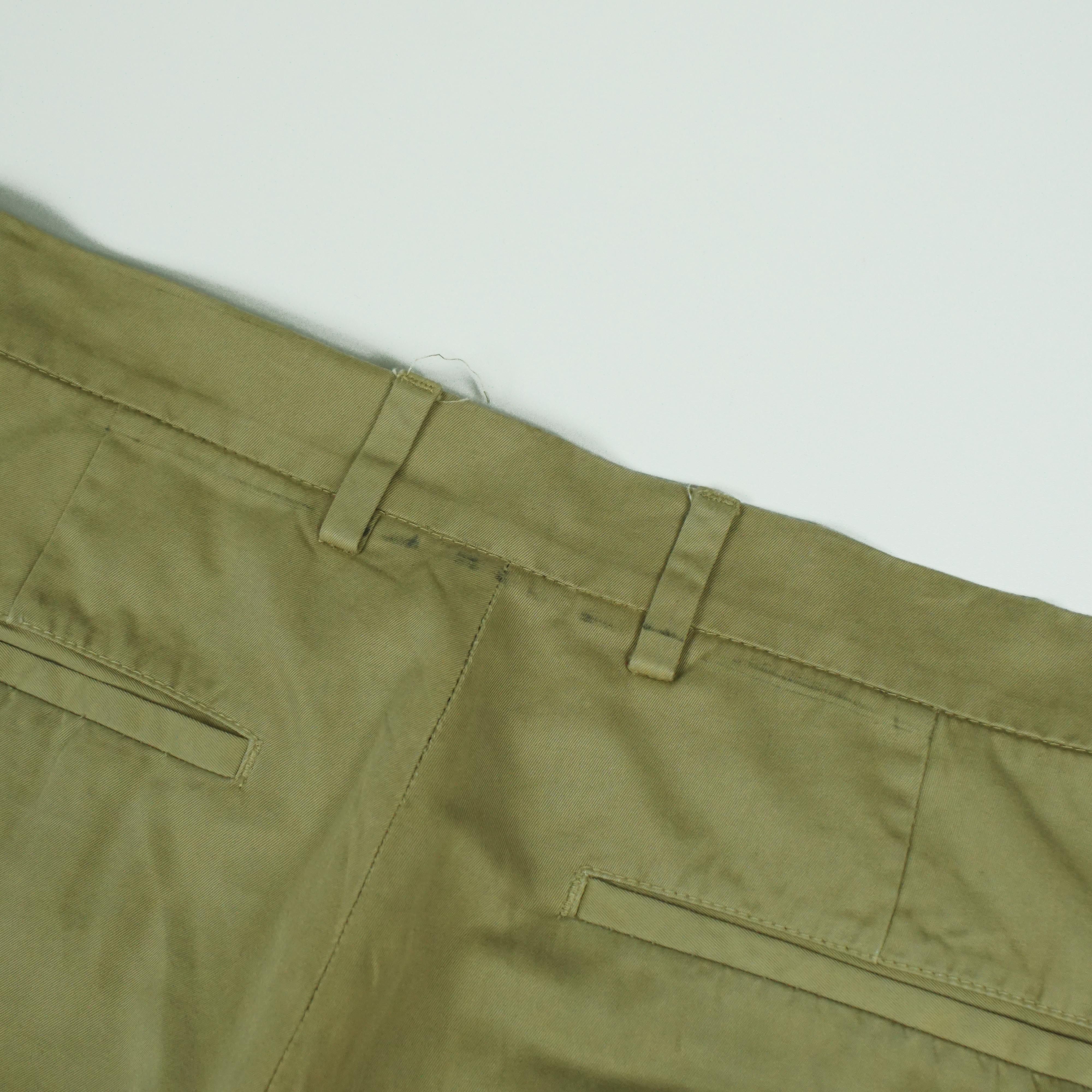 Jil Sander *NoTariff Jil Sander Khaki Women Pants Size 30" / US 8 / IT 44 - 10 Thumbnail