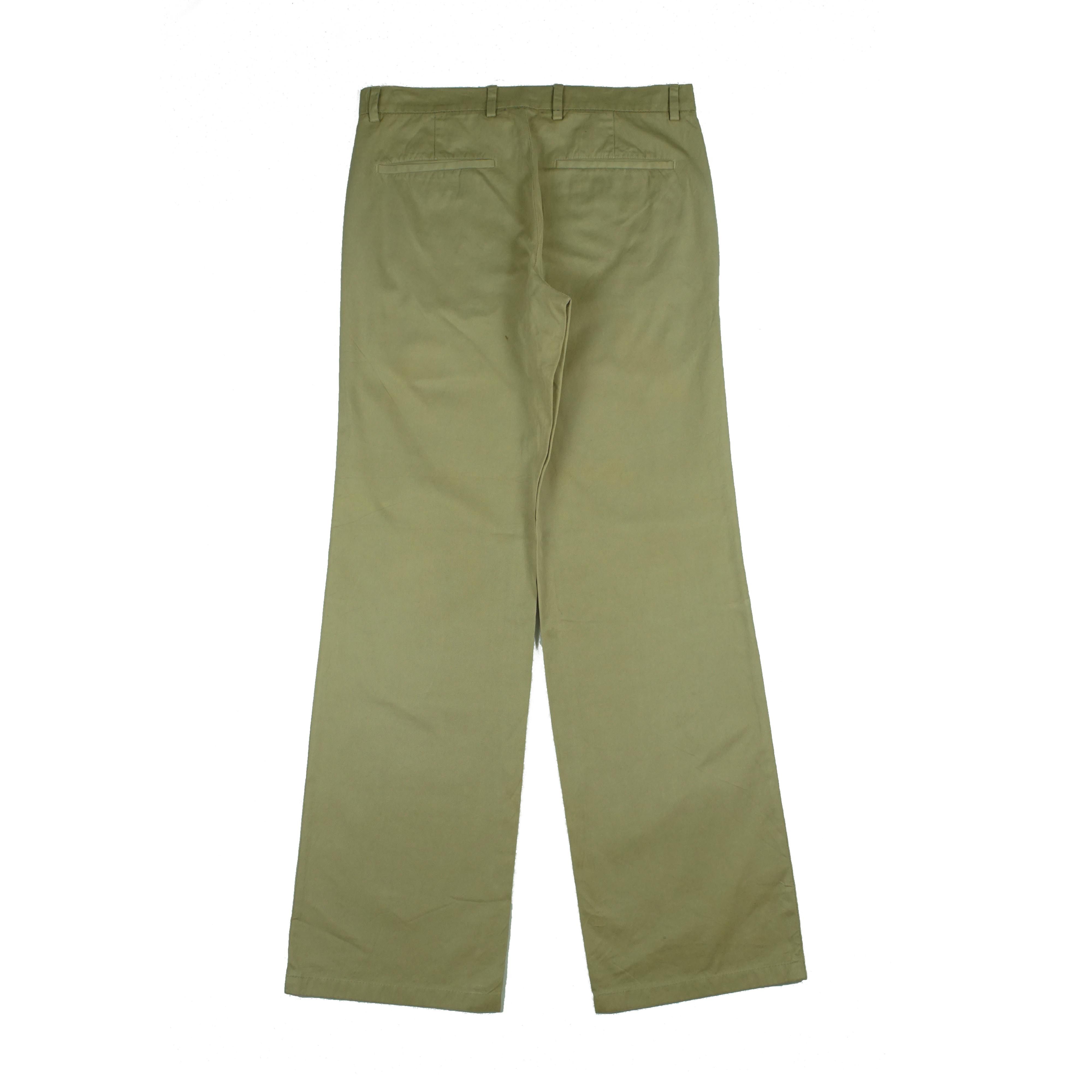 Jil Sander *NoTariff Jil Sander Khaki Women Pants Size 30" / US 8 / IT 44 - 5 Thumbnail