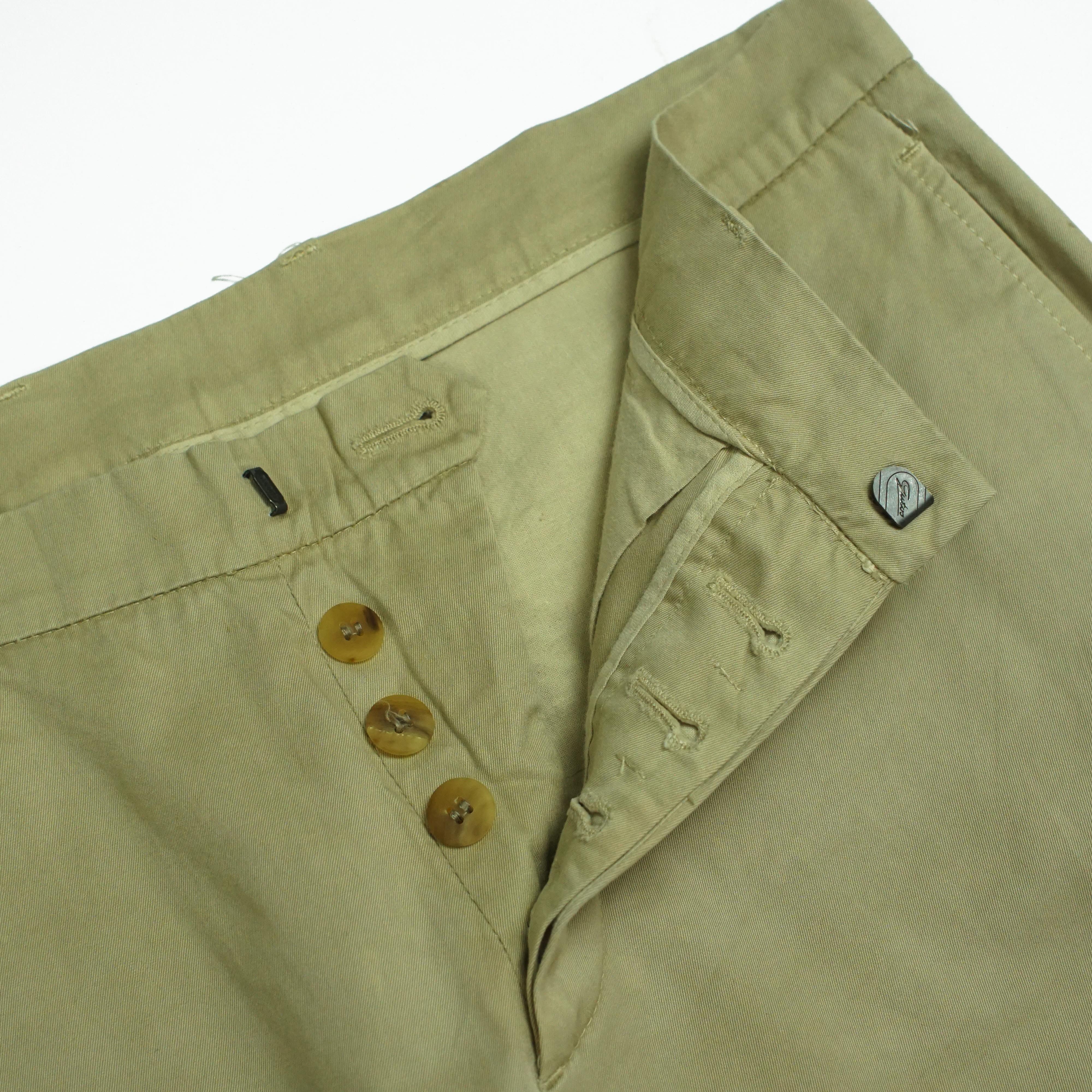 Jil Sander *NoTariff Jil Sander Khaki Women Pants Size 30" / US 8 / IT 44 - 4 Thumbnail