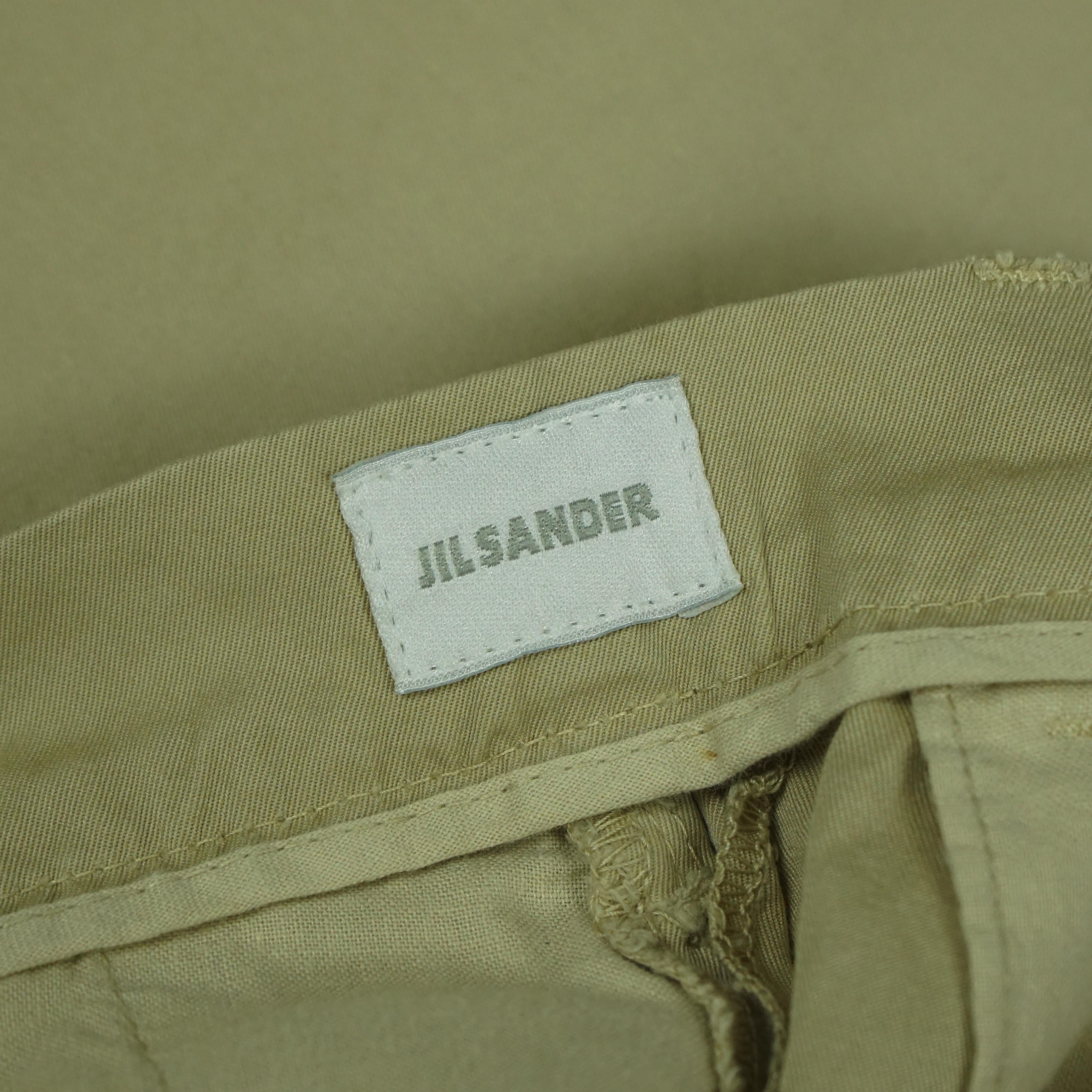 Jil Sander *NoTariff Jil Sander Khaki Women Pants Size 30" / US 8 / IT 44 - 7 Thumbnail