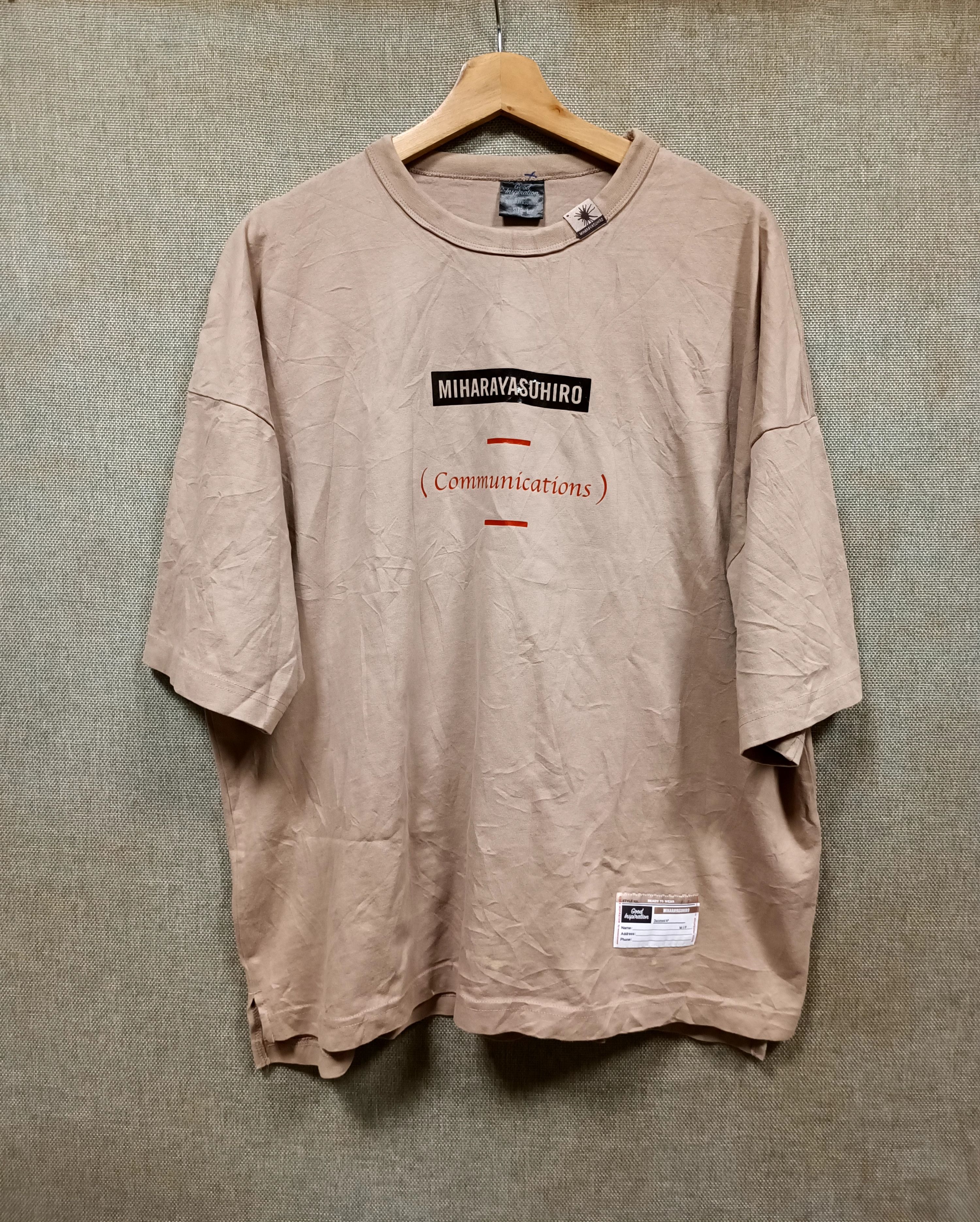Maison MIHARA YASUHIRO t shirt miharayasuhiro good inspiration Size US XL / EU 56 / 4 - 1 Thumbnail