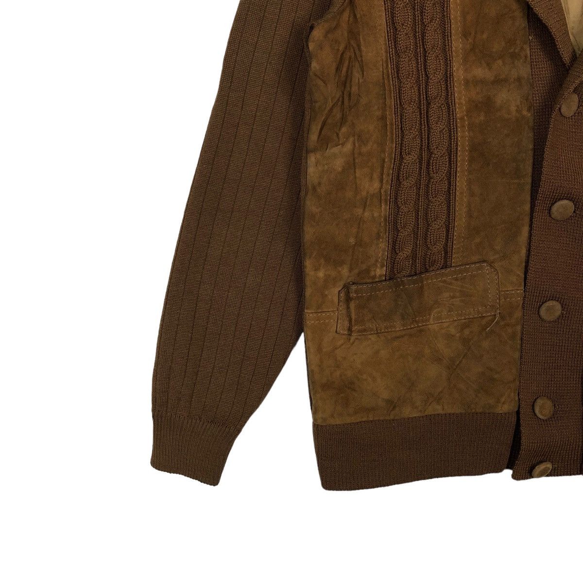 Japanese Brand VINTAGE LEATHER JACKET EMBROIDERED DESIGN INSPIRED KAPITAL Size US M / EU 48-50 / 2 - 3 Thumbnail